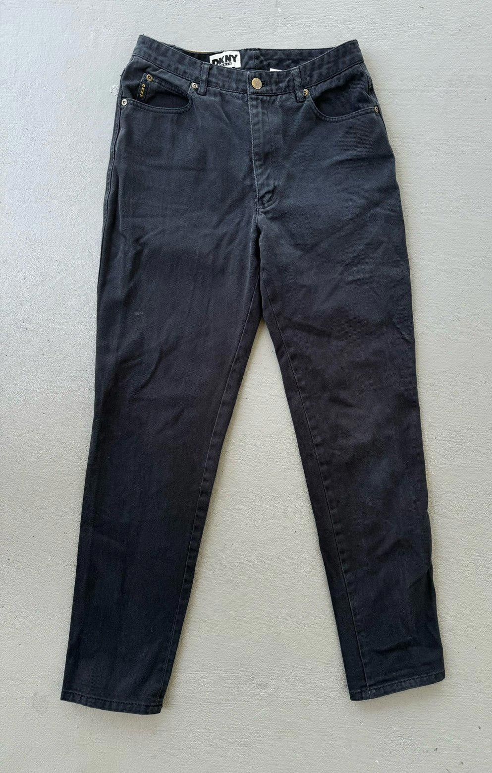 American Eagle Outfitters DKNY black jeans Size 30" / US 8 / IT 44 - 2 Thumbnail