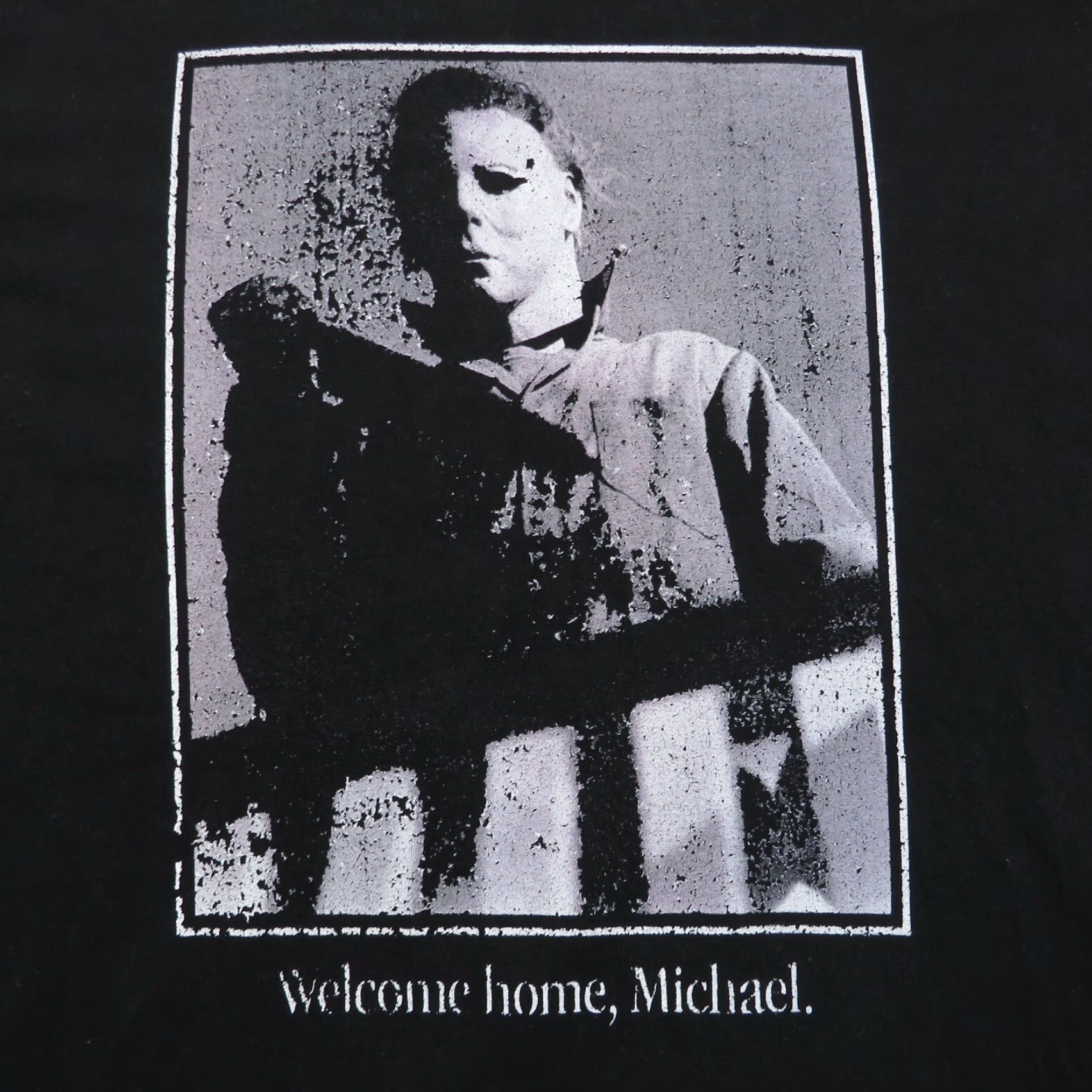 Vintage VINTAGE DumbGood Shirt Mens XL Halloween Michael Myers Black Movie Horror Slasher Tee Size US XL / EU 56 / 4 - 2 Thumbnail