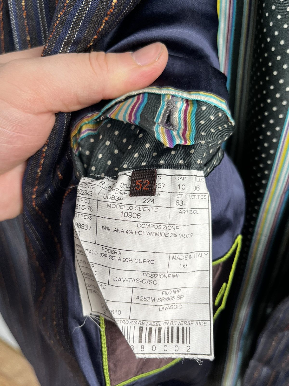 Etro Etro suit size 52 Size 52R - 12 Thumbnail