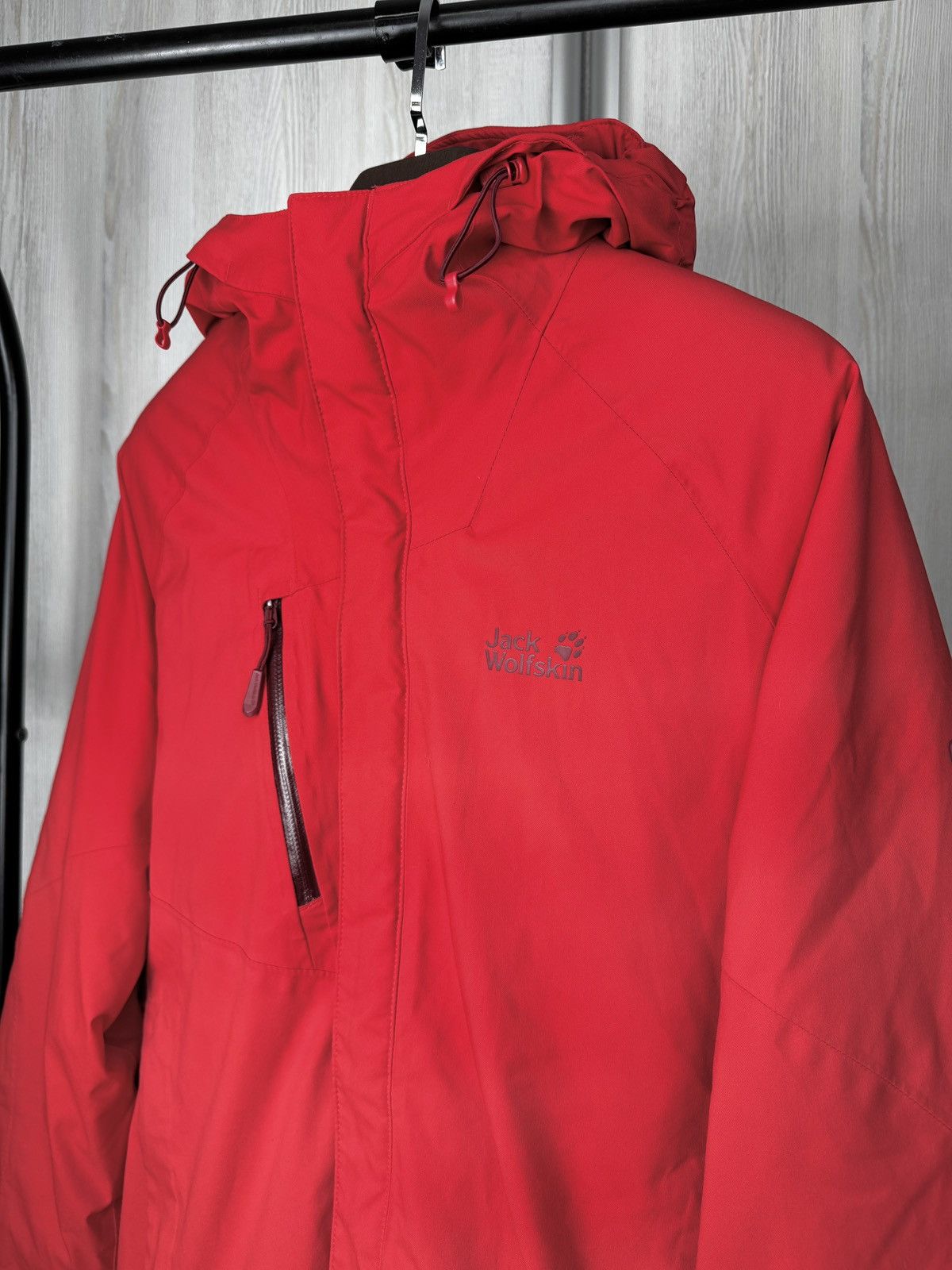 Jack Wolfskin Jack Wolfskin Men Troposphere Ruby Red Winter Down Jacket Size US L / EU 52-54 / 3 - 5 Thumbnail