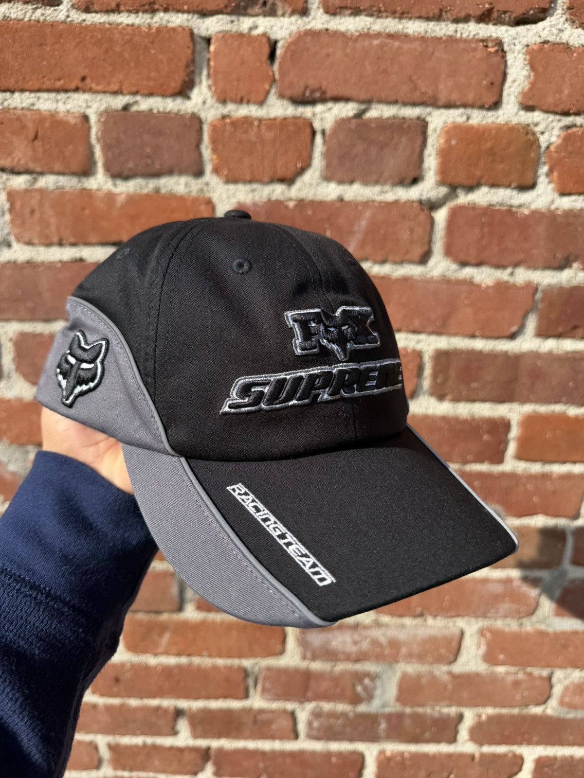 Fox Racing × Supreme Supreme Fox Racing 6 Panel Size ONE SIZE - 4 Thumbnail