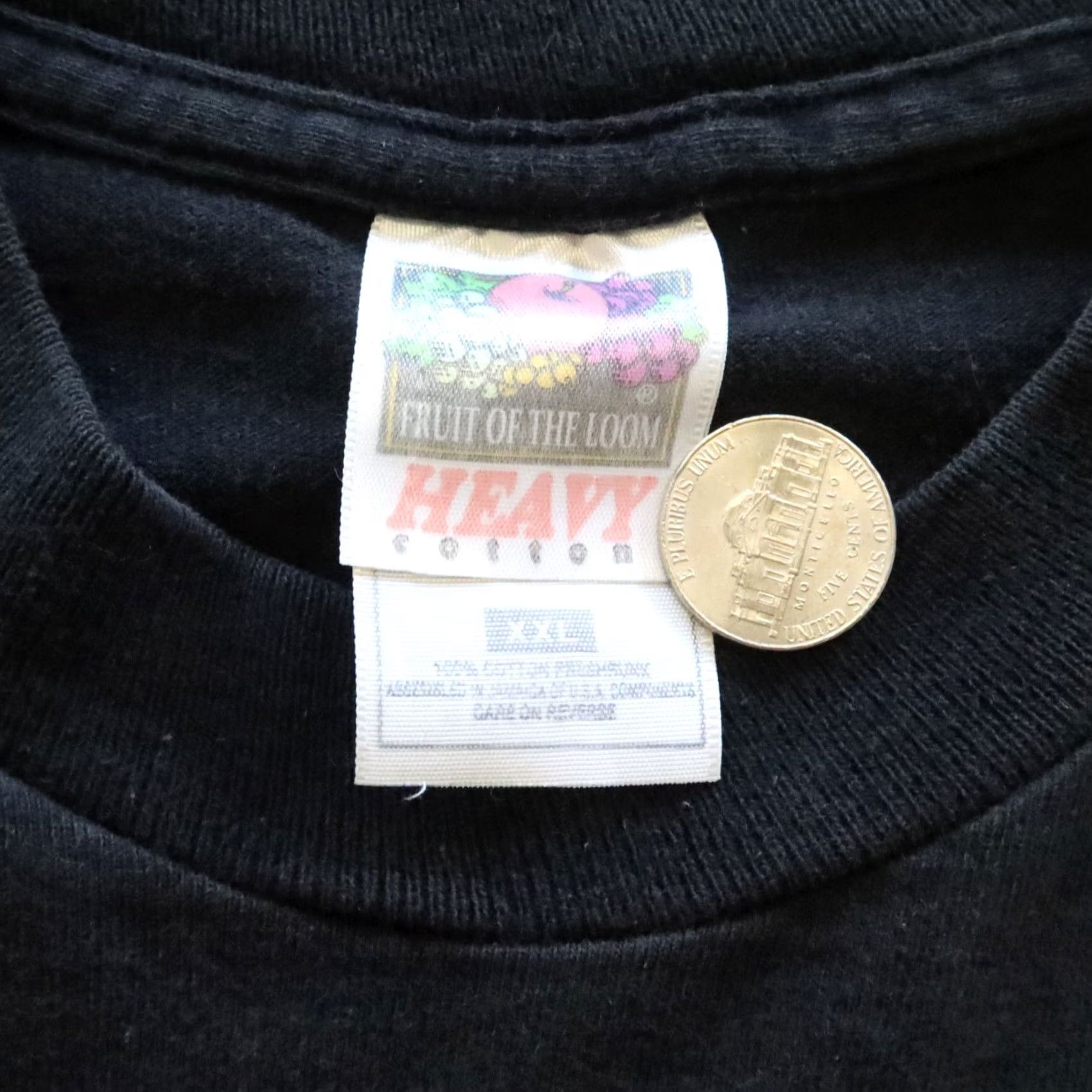 Fruit Of The Loom Vintage Ultimatum Shirt 2XL Black Mens T-Shirt Rock Band Size US XXL / EU 58 / 5 - 6 Thumbnail