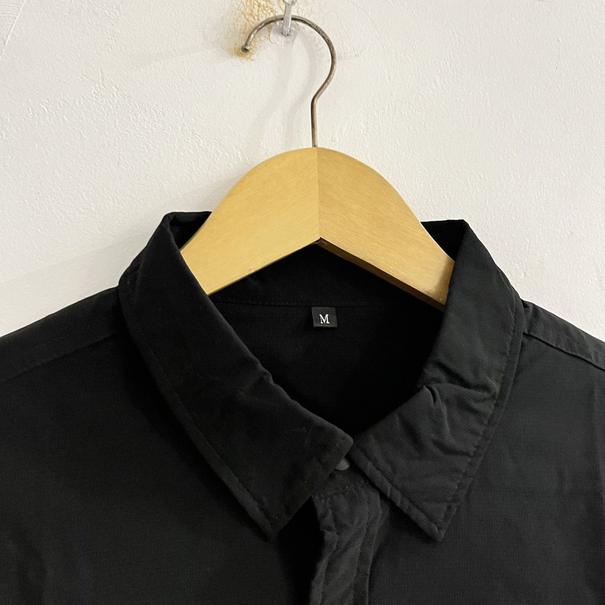 Japanese Brand Nylon Button Up Shirt Size US M / EU 48-50 / 2 - 4 Thumbnail