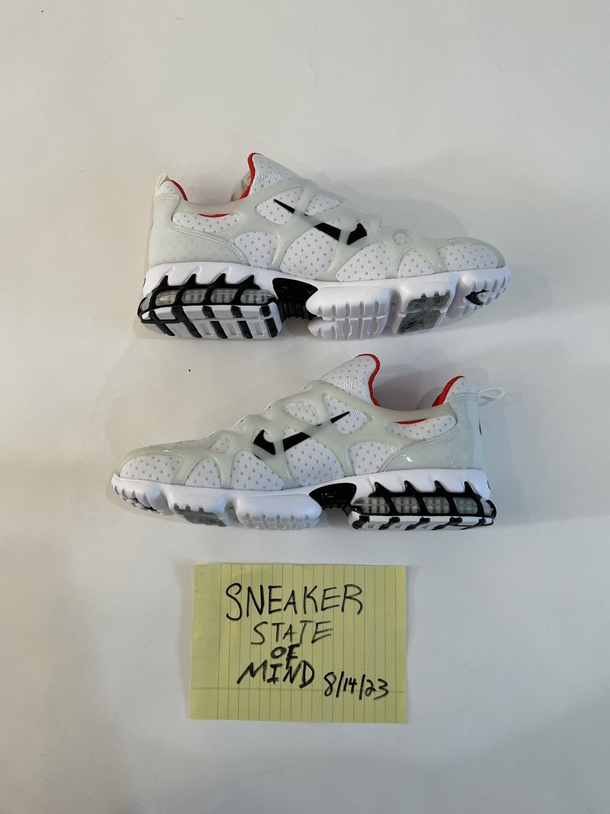 Nike × Stussy NEW Stussy Nike Air Kukini Spiridon Cage 2 White Size 10 Size US 10 / EU 43 - 3 Thumbnail