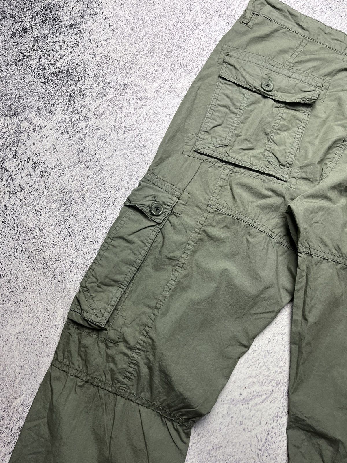 Other VINTAGE JAPANESE STYLE MULTI POCKET MILITARY CARGO PANTS Size US 34 / EU 50 - 20 Thumbnail
