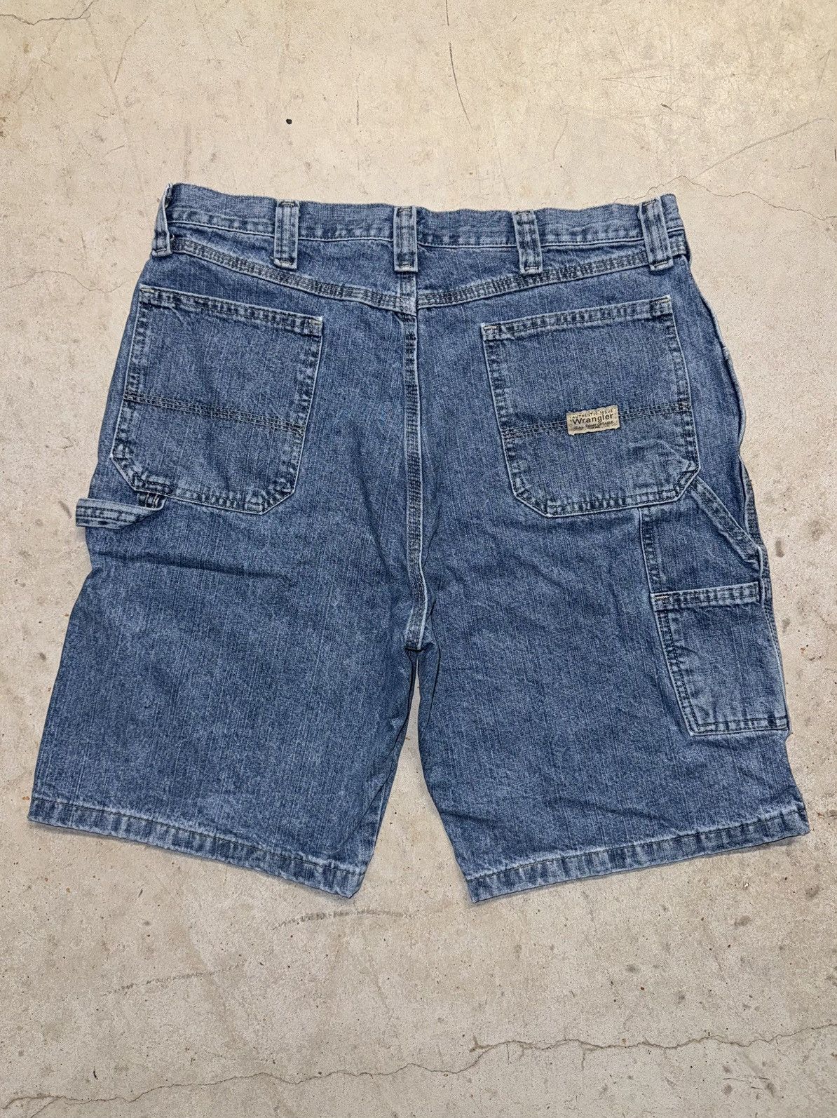 Y2k Jorts voor Dames en Heren - Unisex Wash Baggy Jorts Jean Shorts Lange Jorts Denim Shorts, Casual Streetwear(Color:Blue,Size:XX-Large