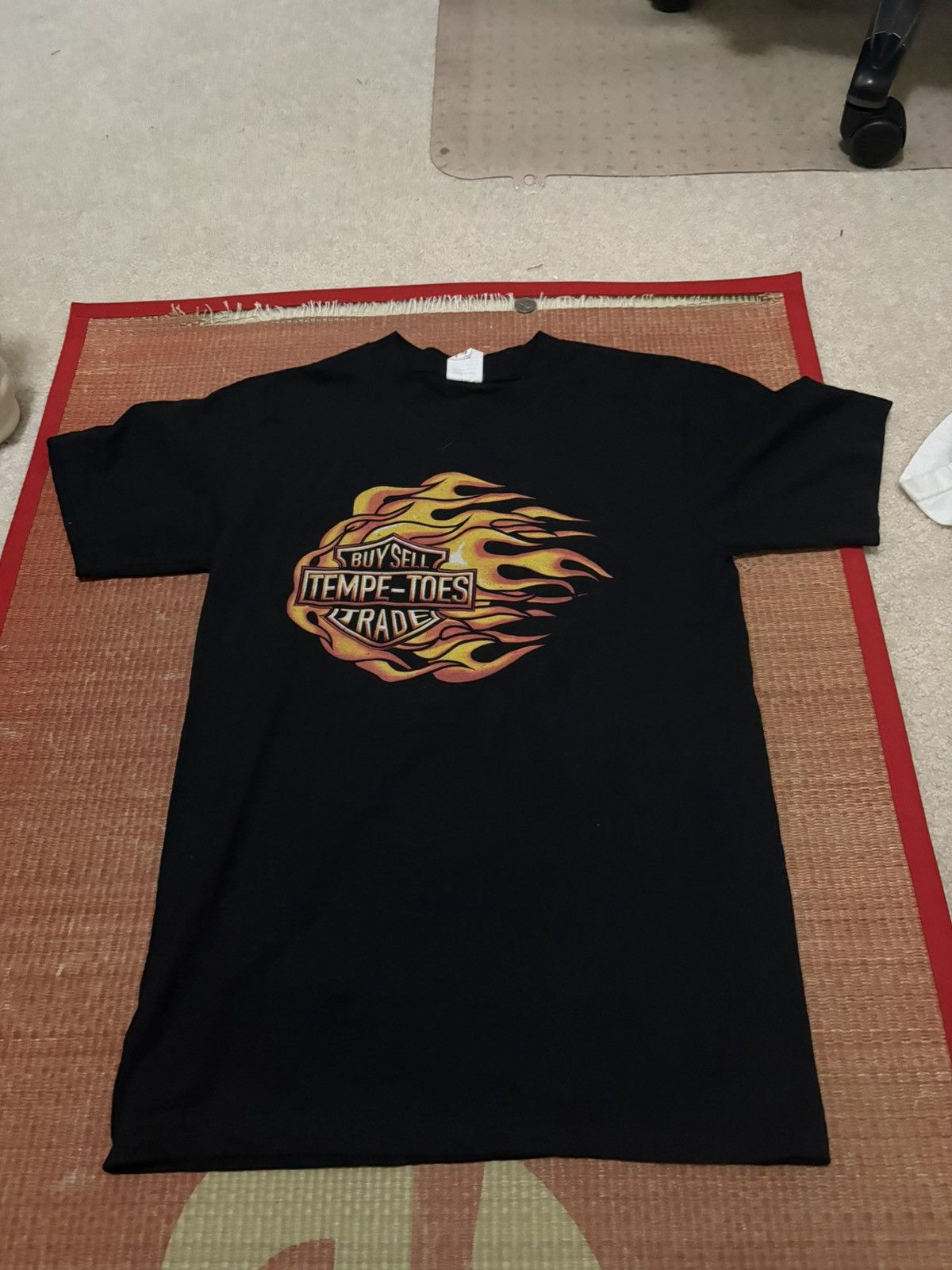 Other Tempe Toes Harley Tee Size Small Black Size US S / EU 44-46 / 1 - 1 Thumbnail