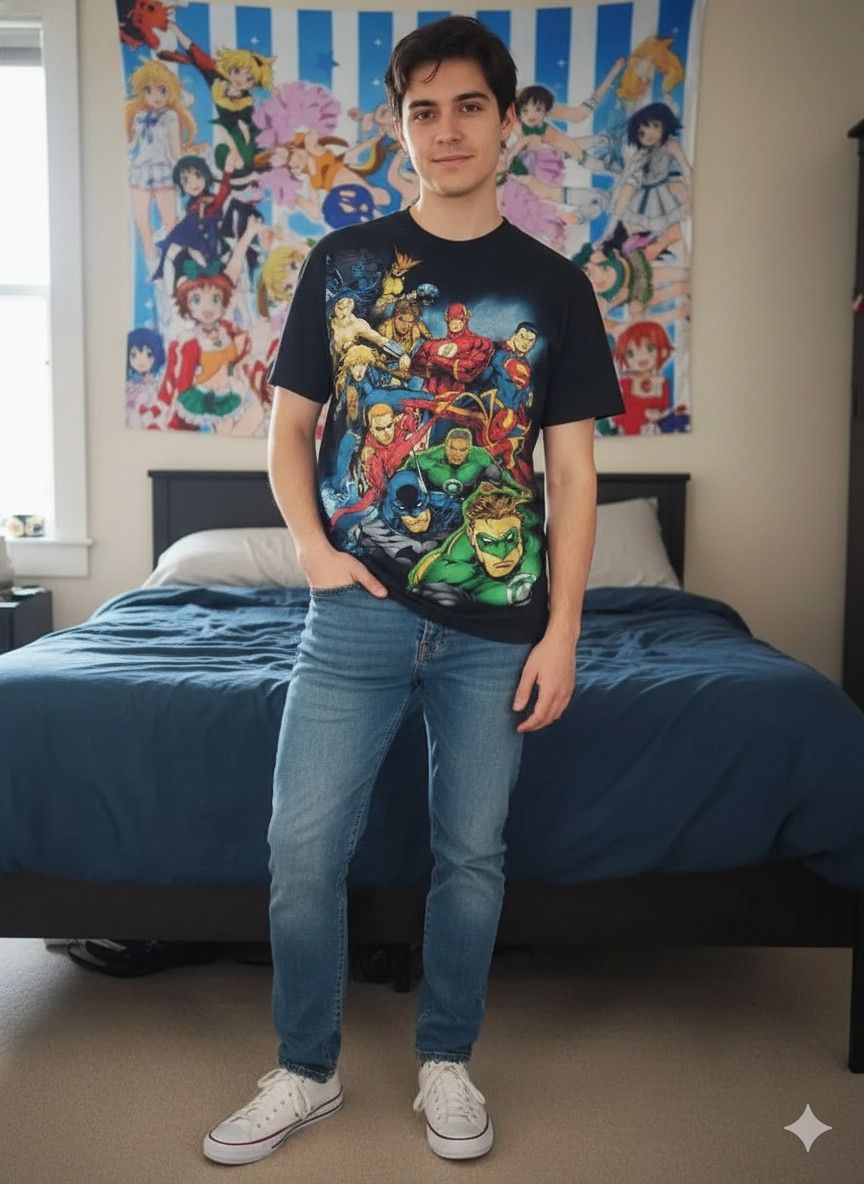 Other Rare DC Comics Full Character shirt Size US M / EU 48-50 / 2 - 1 Thumbnail