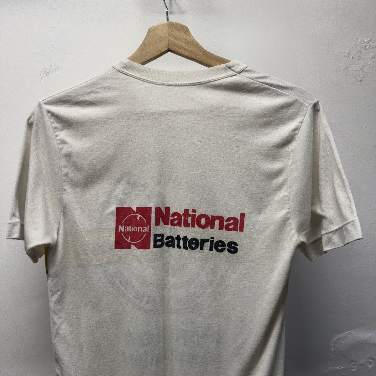Vintage 80s Faded Filipino Photo Battery Shirt ERD Grunge Paper Thin Size US S / EU 44-46 / 1 - 4 Thumbnail