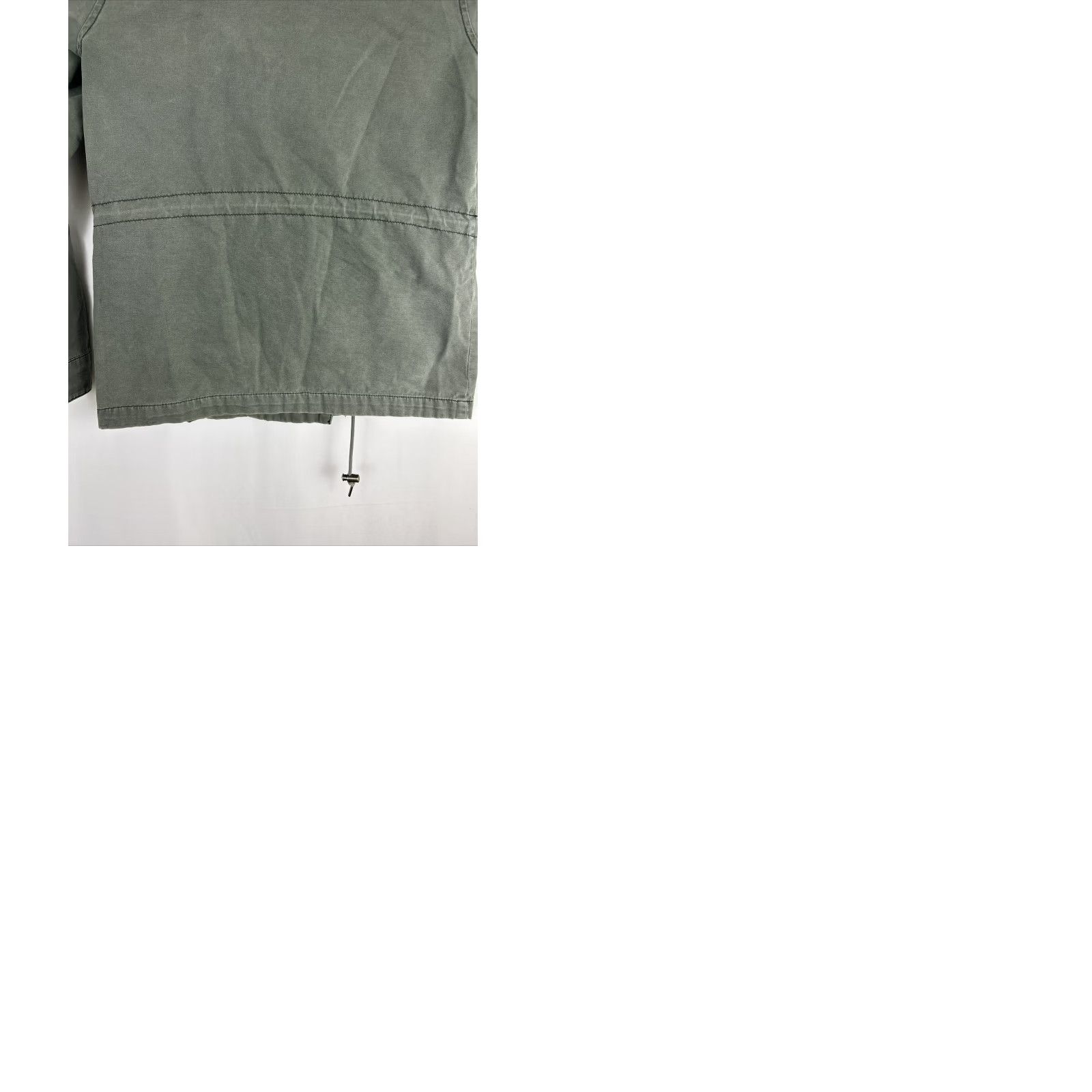 Vintage Ecote Women Field Jacket Military Green Itili Long Sleeve Cotton Button Down S Jacket Womens Army Style Pockets Size S / US 4 / IT 40 - 10 Thumbnail