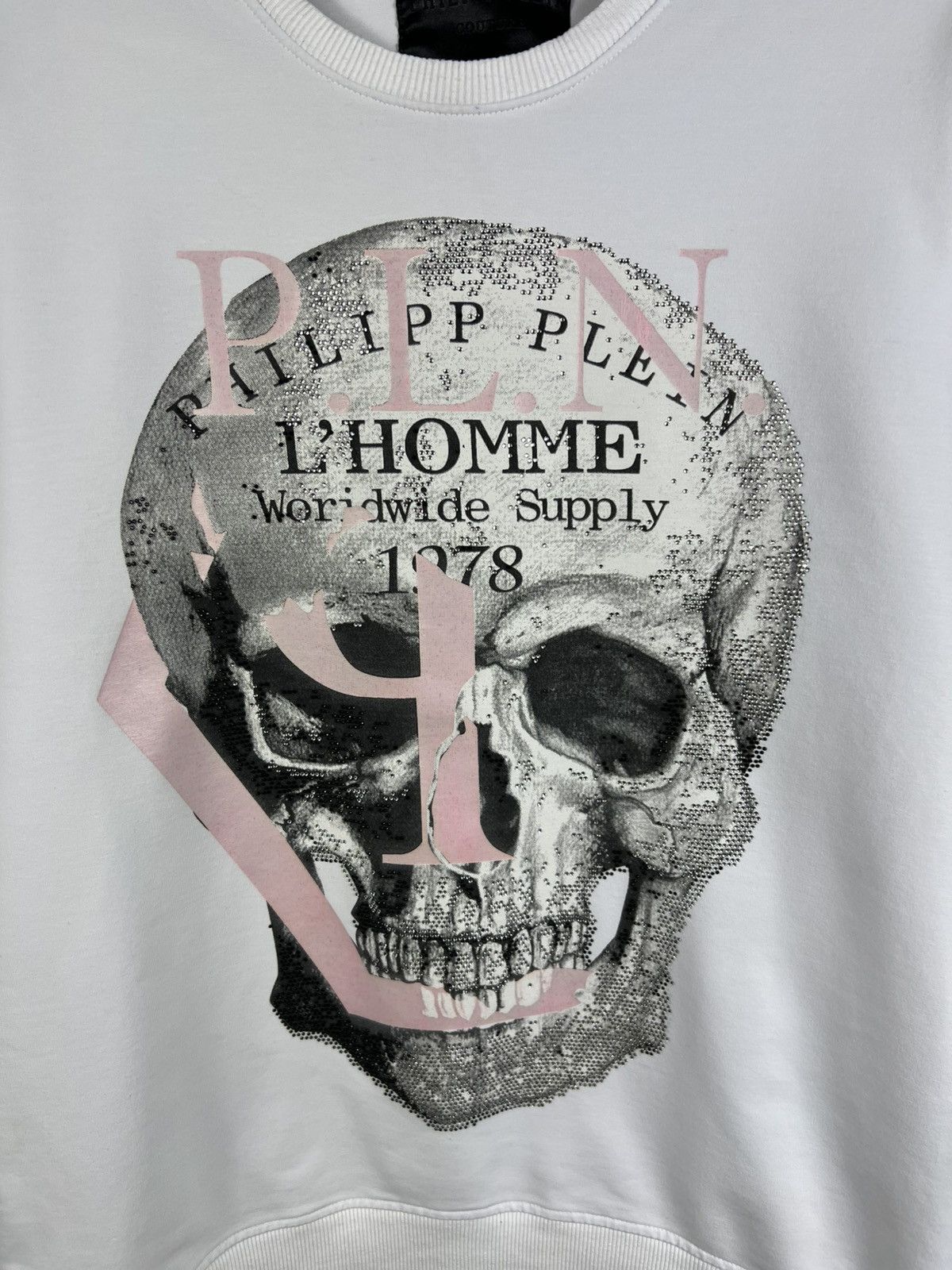 Philipp Plein Philipp Plein skull rhinestones crewneck luxury sweatshirt Size US L / EU 52-54 / 3 - 6 Thumbnail
