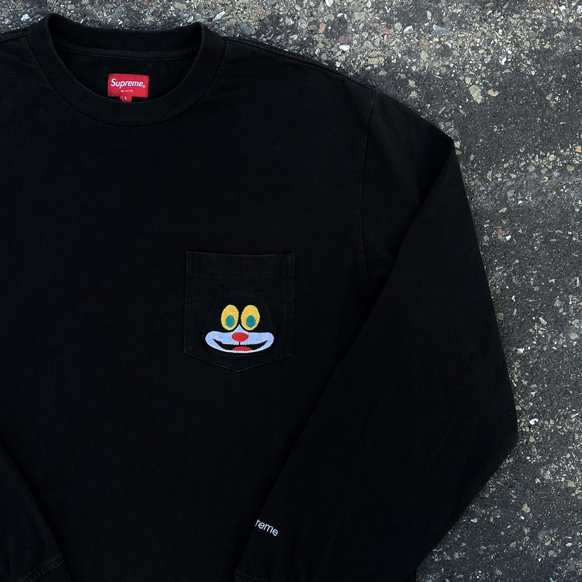 Supreme Supreme Fw19 Cat Long Sleeve Pocket Shirt Size Large Size US L / EU 52-54 / 3 - 2 Thumbnail