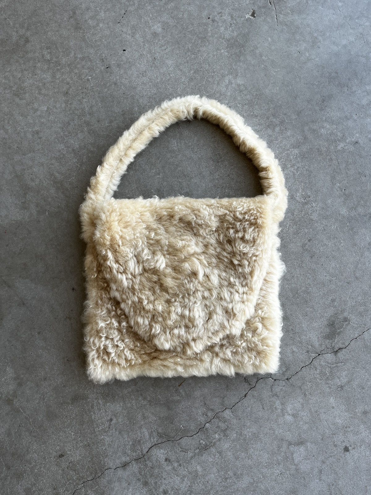 ERL ERL Shearling Messenger Bag (unisex) Size ONE SIZE - 11 Thumbnail