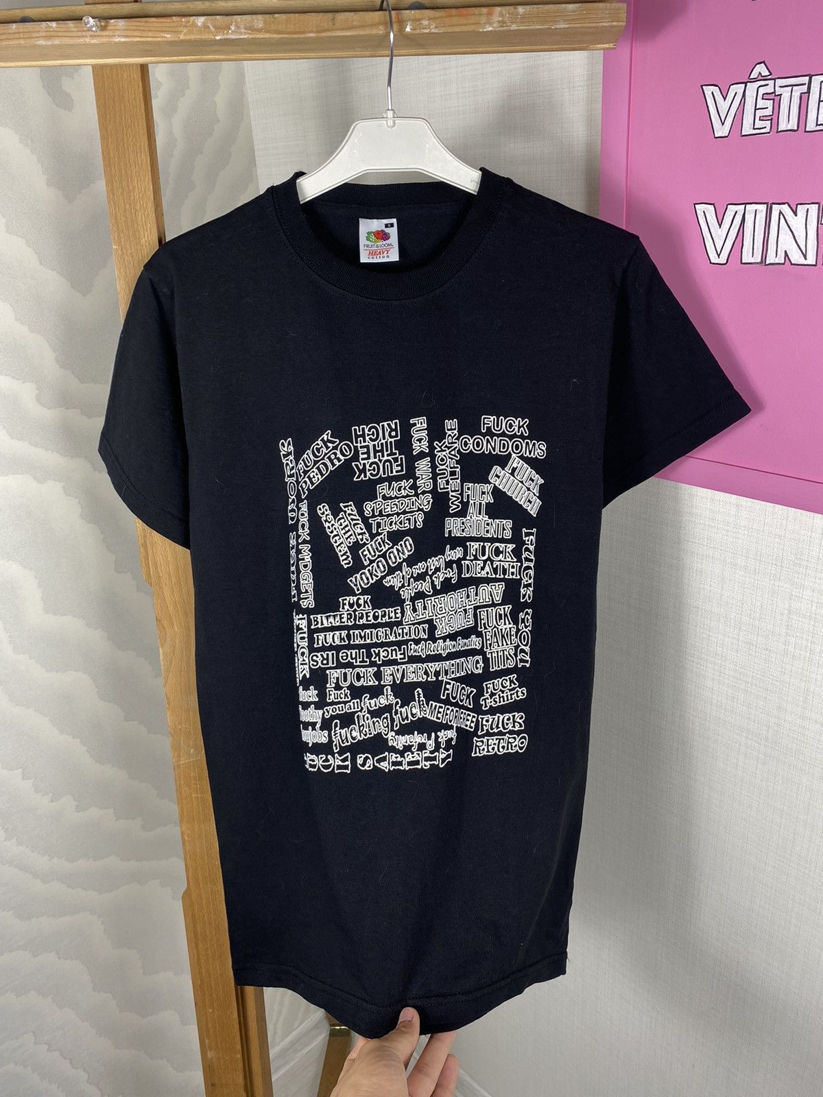 Sex Skateboards × Vintage Fuck Everything Printed Tee Size US S / EU 44-46 / 1 - 7 Thumbnail