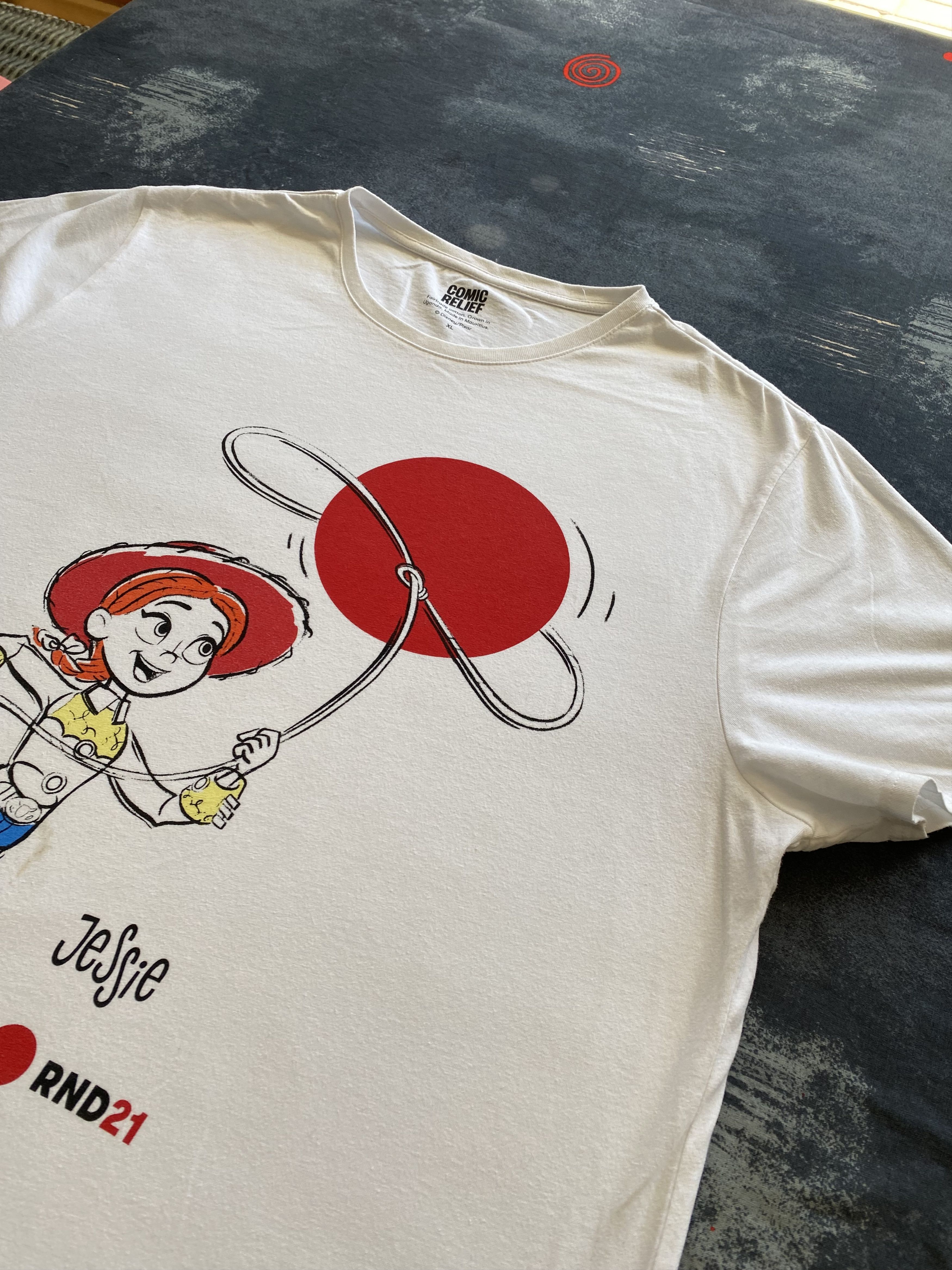 Cartoon Network Comic Relief Toy Story Vintage Jessie Cartoon Tee Size US XL / EU 56 / 4 - 14 Thumbnail