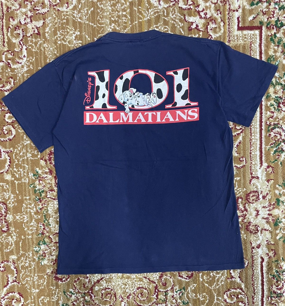 Disney Vintage 90s 101 Dalmatians Disney Size US L / EU 52-54 / 3 - 3 Thumbnail