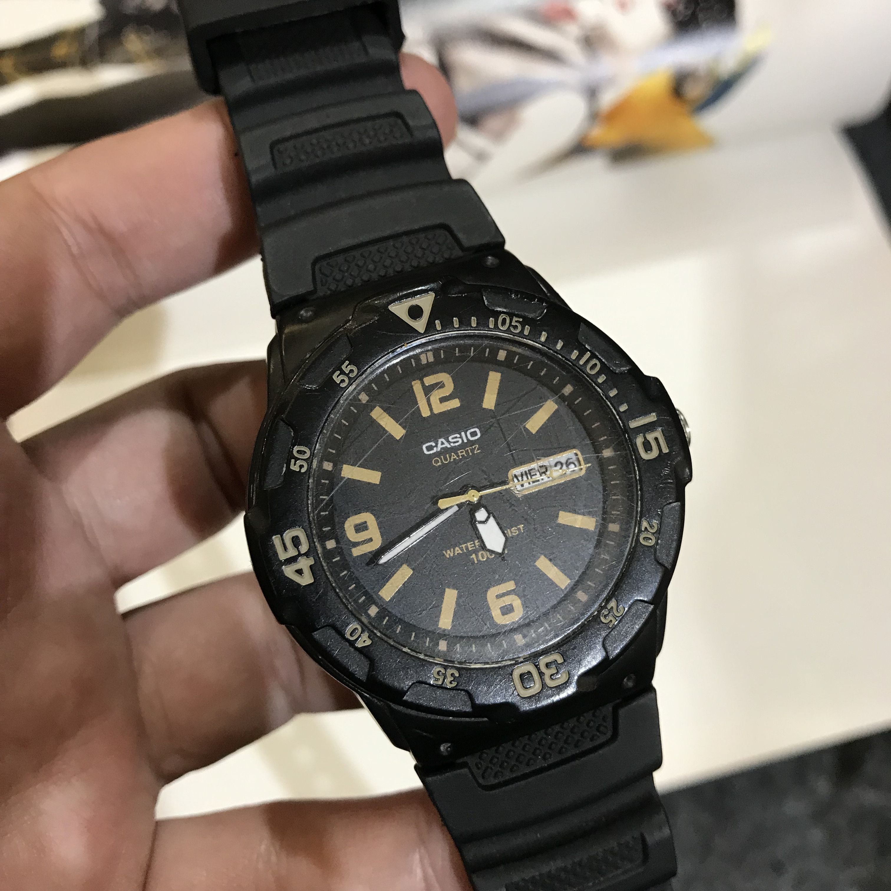 Casio Vintage Casio Military Analog MRW-200H-1EV Casio Size ONE SIZE - 8 Thumbnail