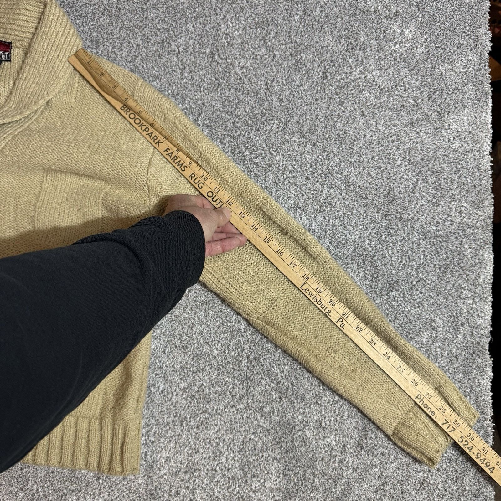 Other Vintage 90s Cardigan Sweater Womens Large Old Money Workwear Size L / US 10 / IT 46 - 2 Thumbnail