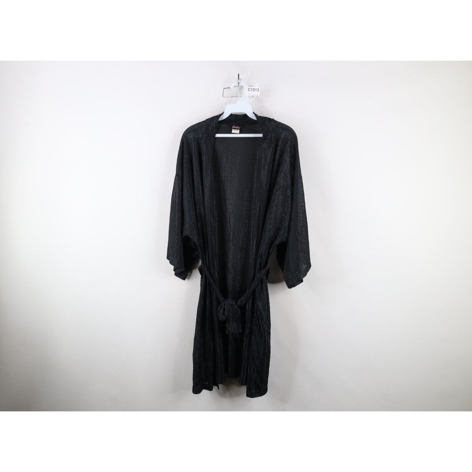 Vintage Vintage 80s 90s Fredericks of Hollywood Sheer Knit Robe Size XL / US 12-14 / IT 48-50 - 1 Thumbnail