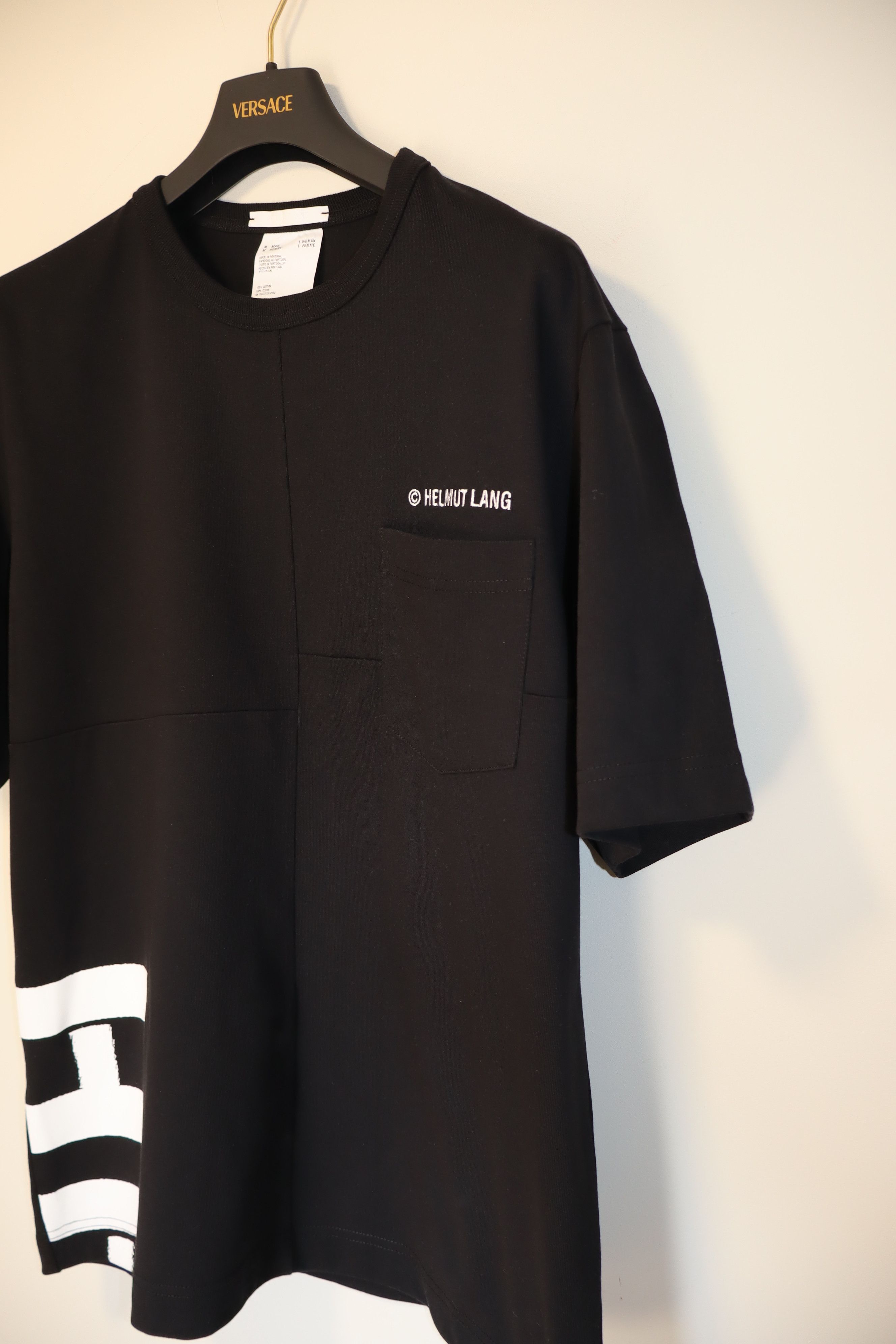 Helmut Lang Logo patch t-shirt Size US M / EU 48-50 / 2 - 7 Thumbnail