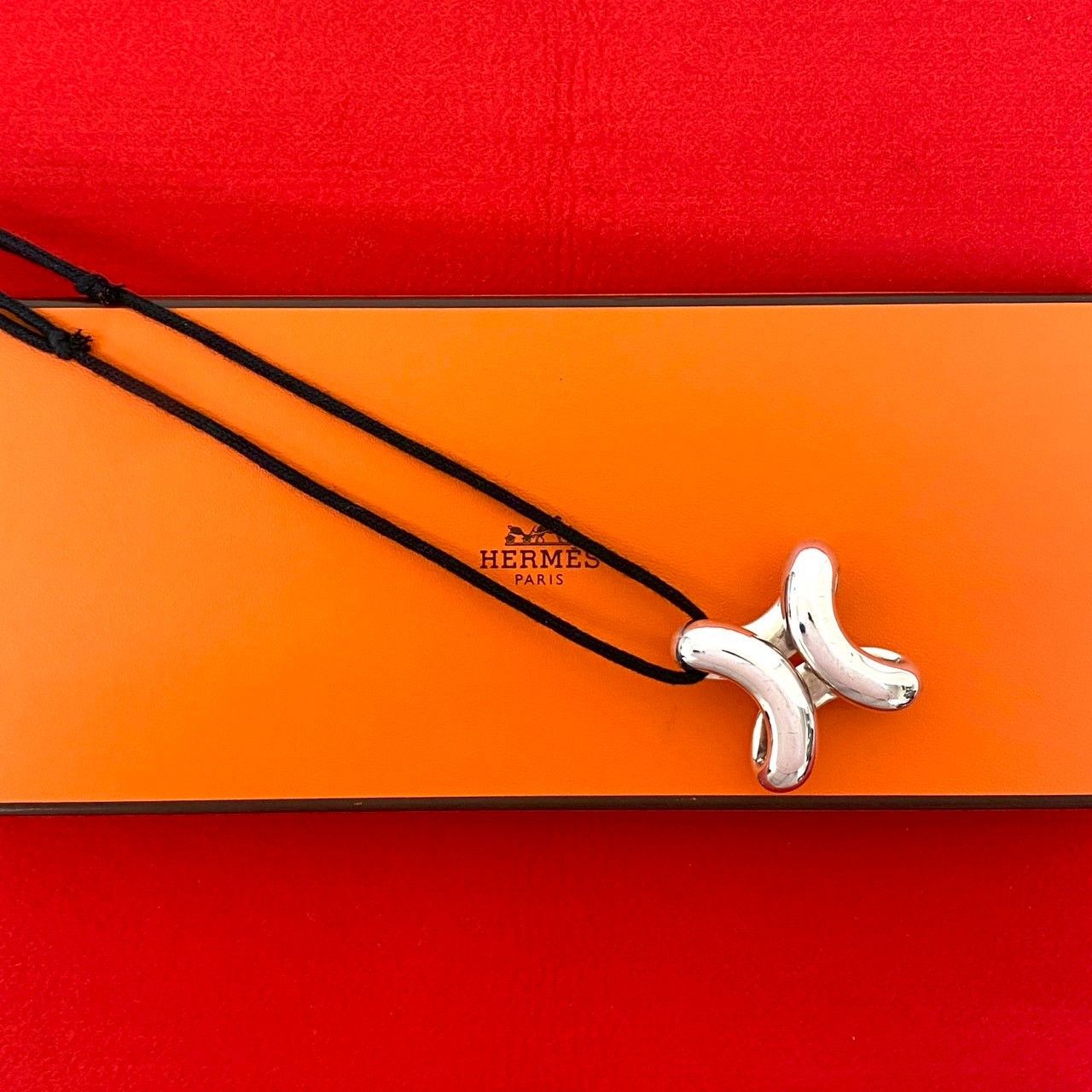 Hermes Hermes Hermes Lima GM Silver 925 Necklace Metal Necklace DUTY FREE for USA Size ONE SIZE - 1 Thumbnail