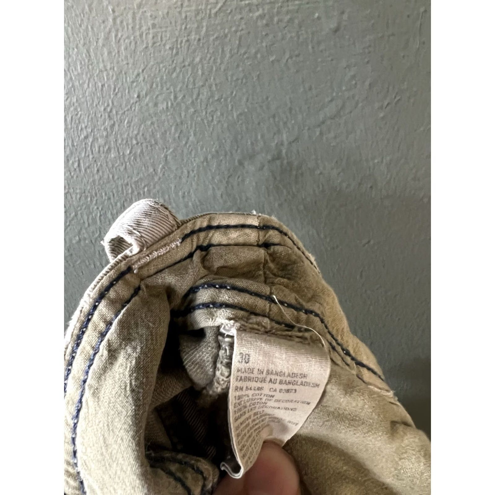 American Eagle Outfitters Y2K American Eagle Mens Cargo Shorts Brown 30 Size Regular Mens Color Brown Cargo Shorts 90s American Mens Size US 30 / EU 46 - 4 Thumbnail