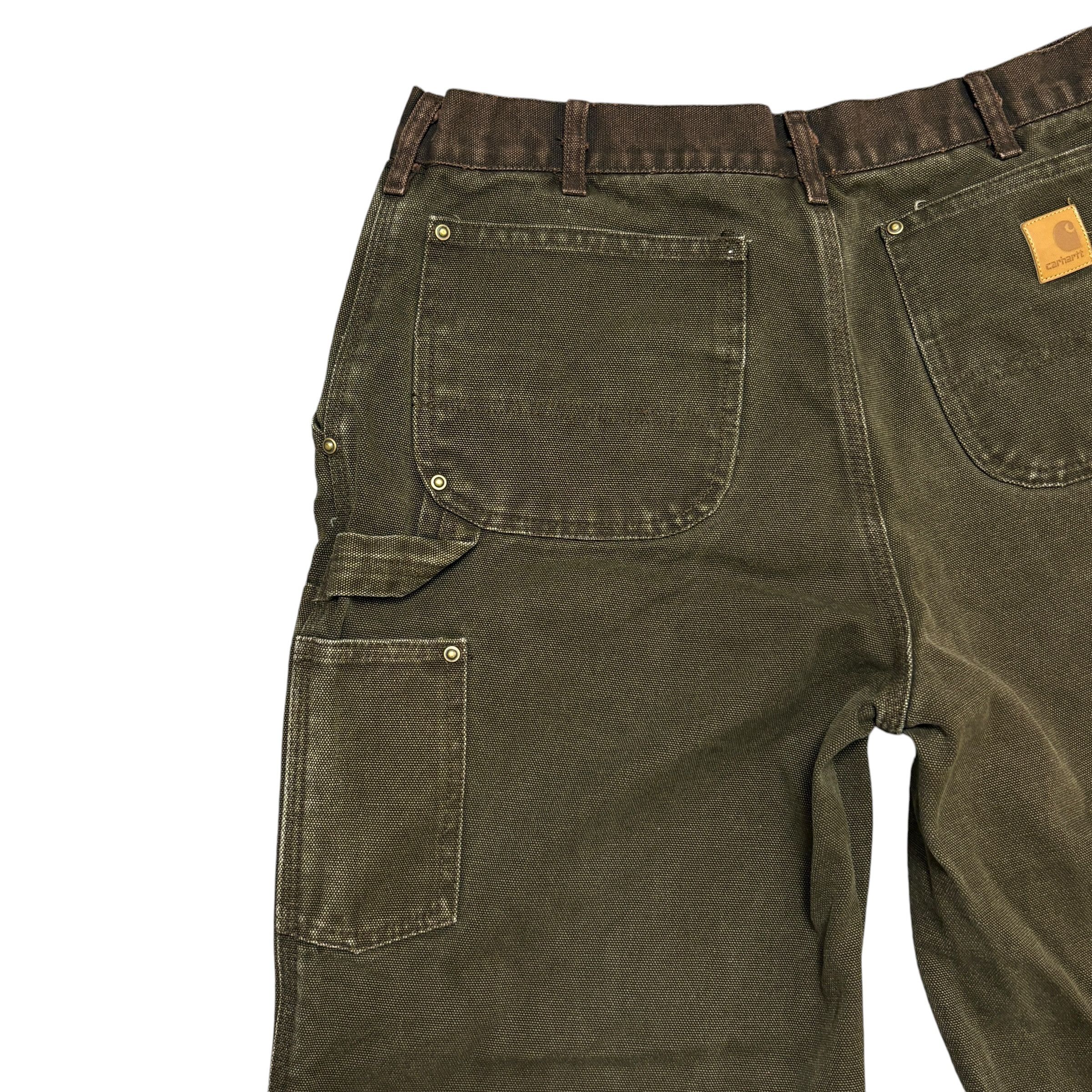 Carhartt Carhartt Double Knee Pants Brown 32x32 Size US 32 / EU 48 - 11 Thumbnail