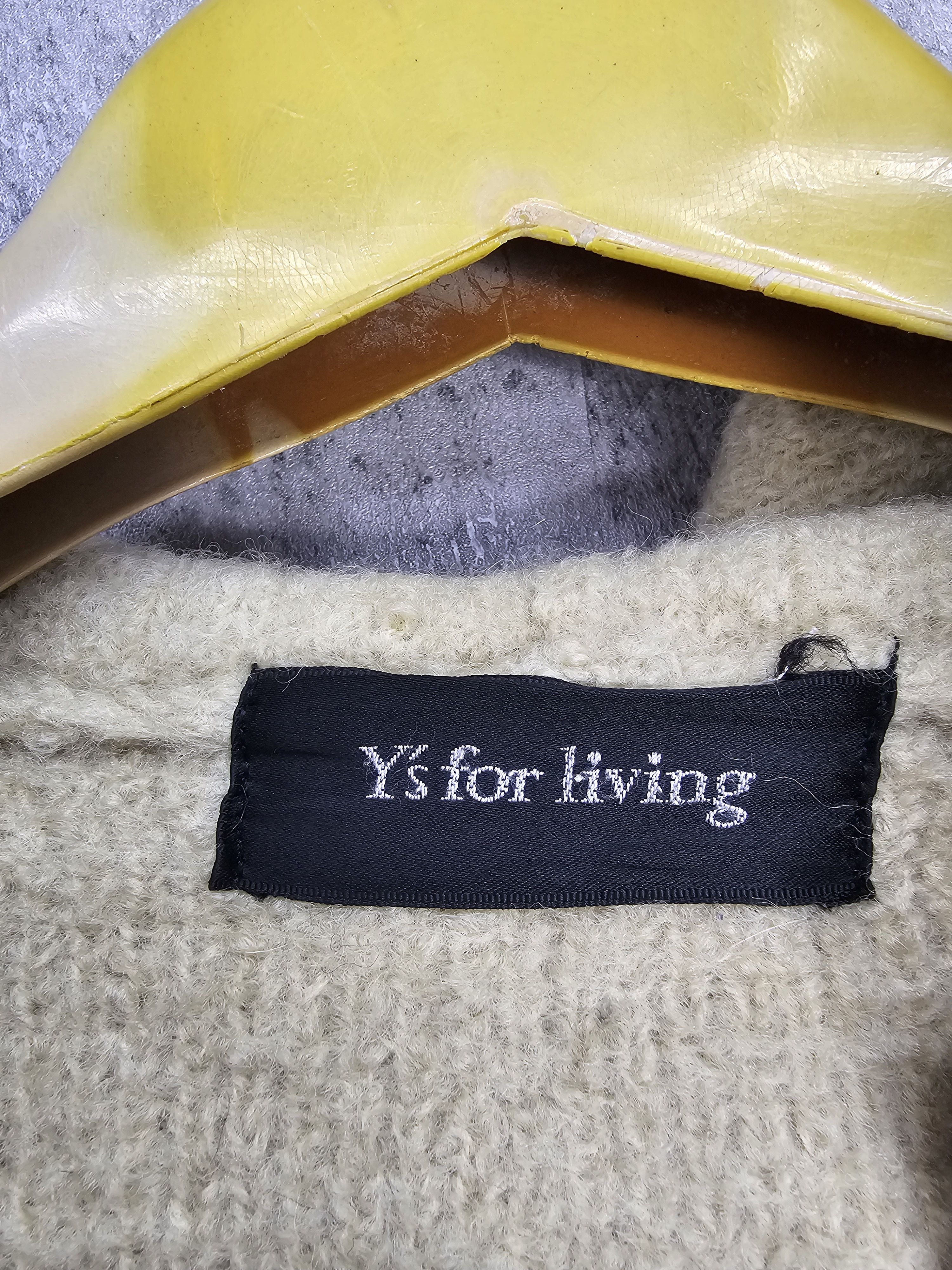 Japanese Brand Y's For Living Yohji Yamamoto Knit Wool Coat Jacket J0080 Size US M / EU 48-50 / 2 - 17 Thumbnail