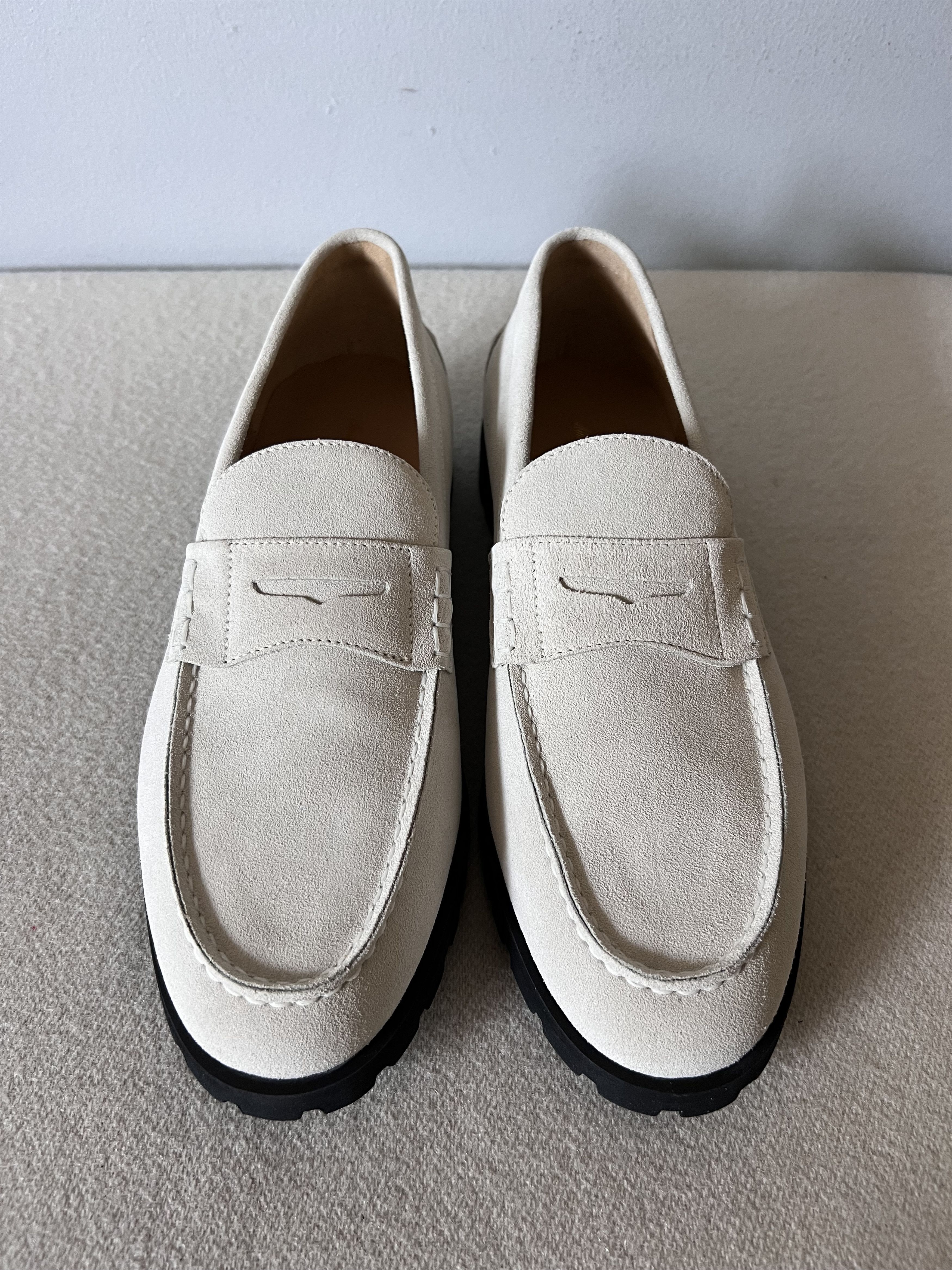 Aime Leon Dore Aime Leon Dore Country Suede Loafer in Bone White Size US 9 / EU 42 - 4 Thumbnail