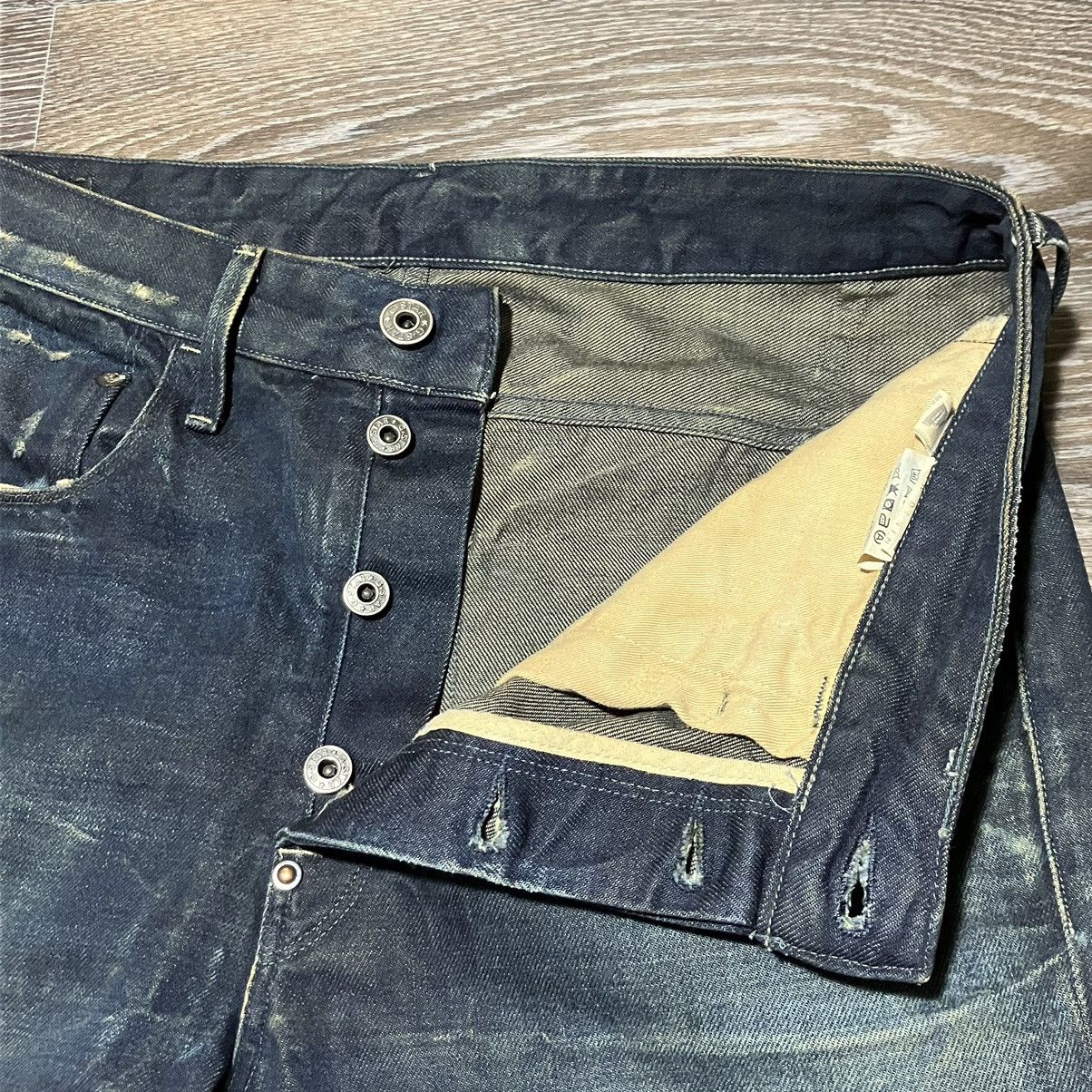 G-Star G-Star Raw Type C 3D Loose Tapered Dirty Blue Denim Jeans Size US 32 / EU 48 - 11 Thumbnail