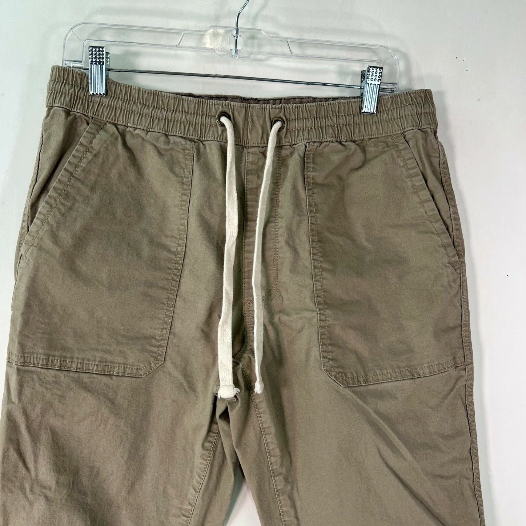 Vintage Falls Creek Womens Brown Mid Rise Casual Stretch Pants Size M Size 32" / US 10 / IT 46 - 3 Thumbnail
