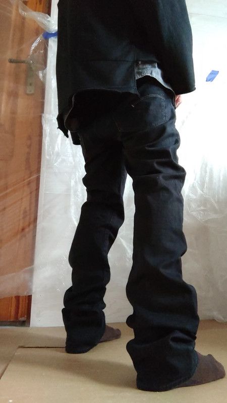 G-Star Stacked Mid Skinny Pants Semi Flared Alt Neo Denim Goth 32 Size US 32 / EU 48 - 15 Thumbnail
