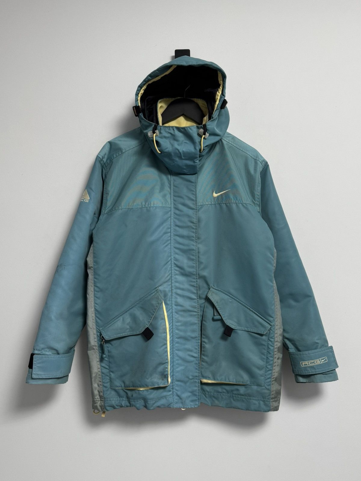 Nike ACG Nike Women's ACG Hooded Full Zip Mid Length Coat Jacket Size M / US 6-8 / IT 42-44 - 1 Thumbnail