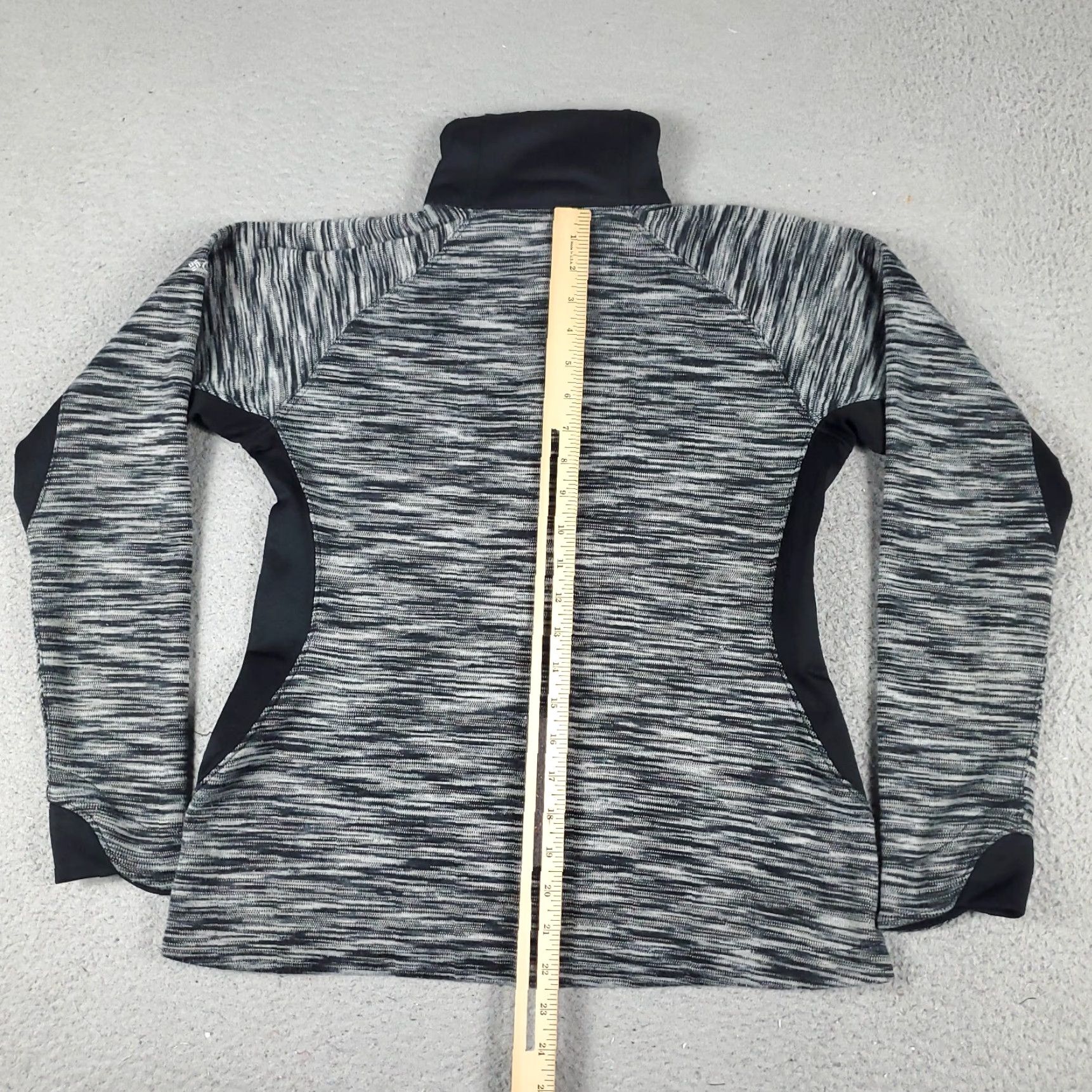 Vintage Columbia Sweater Womens M Gray 1/2 Zip Up Pullover Knit Size M / US 6-8 / IT 42-44 - 6 Thumbnail