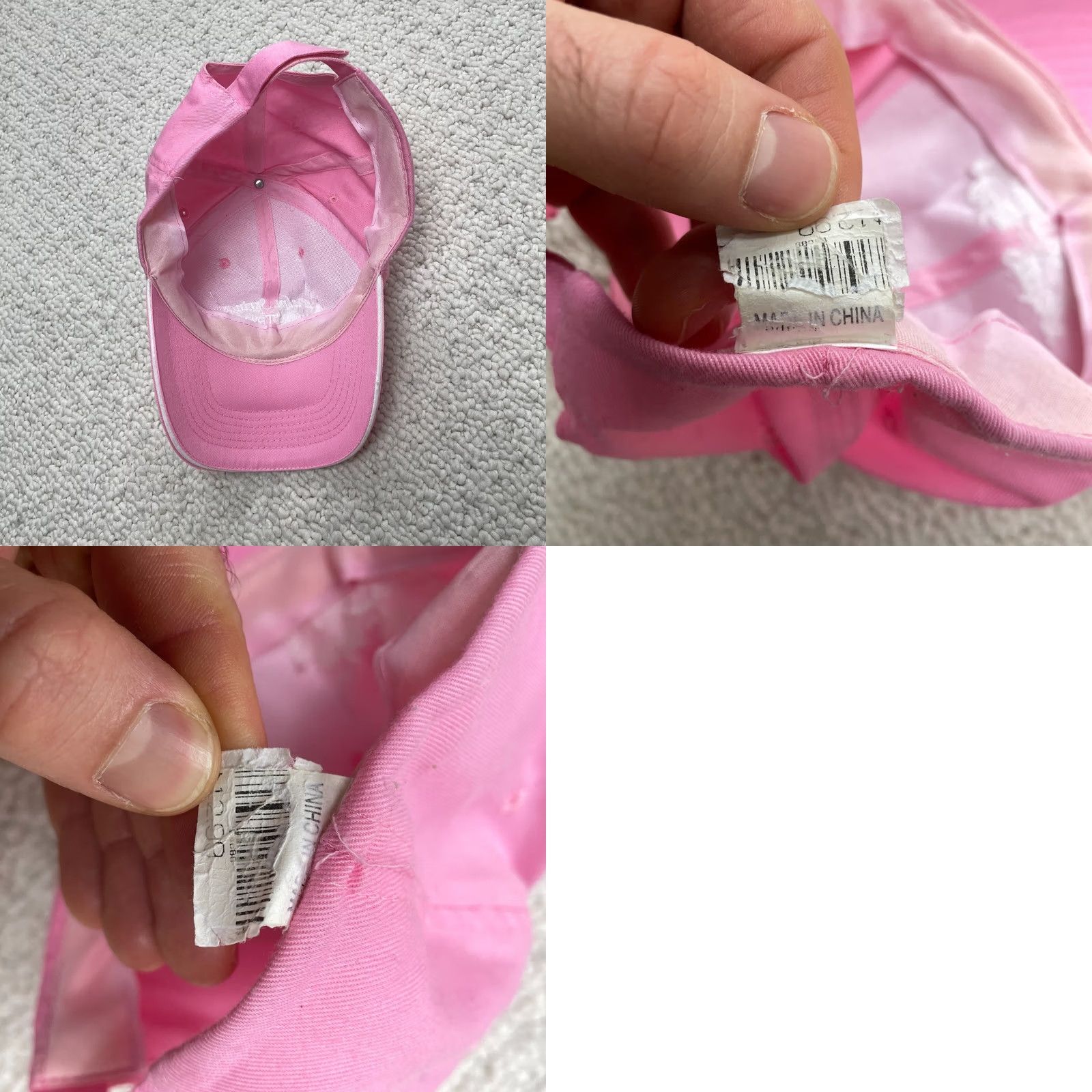 Vintage Palm Springs Aerial Tramway One Size Adjustable Baseball Cap Hat Pink Womens Size ONE SIZE - 8 Thumbnail