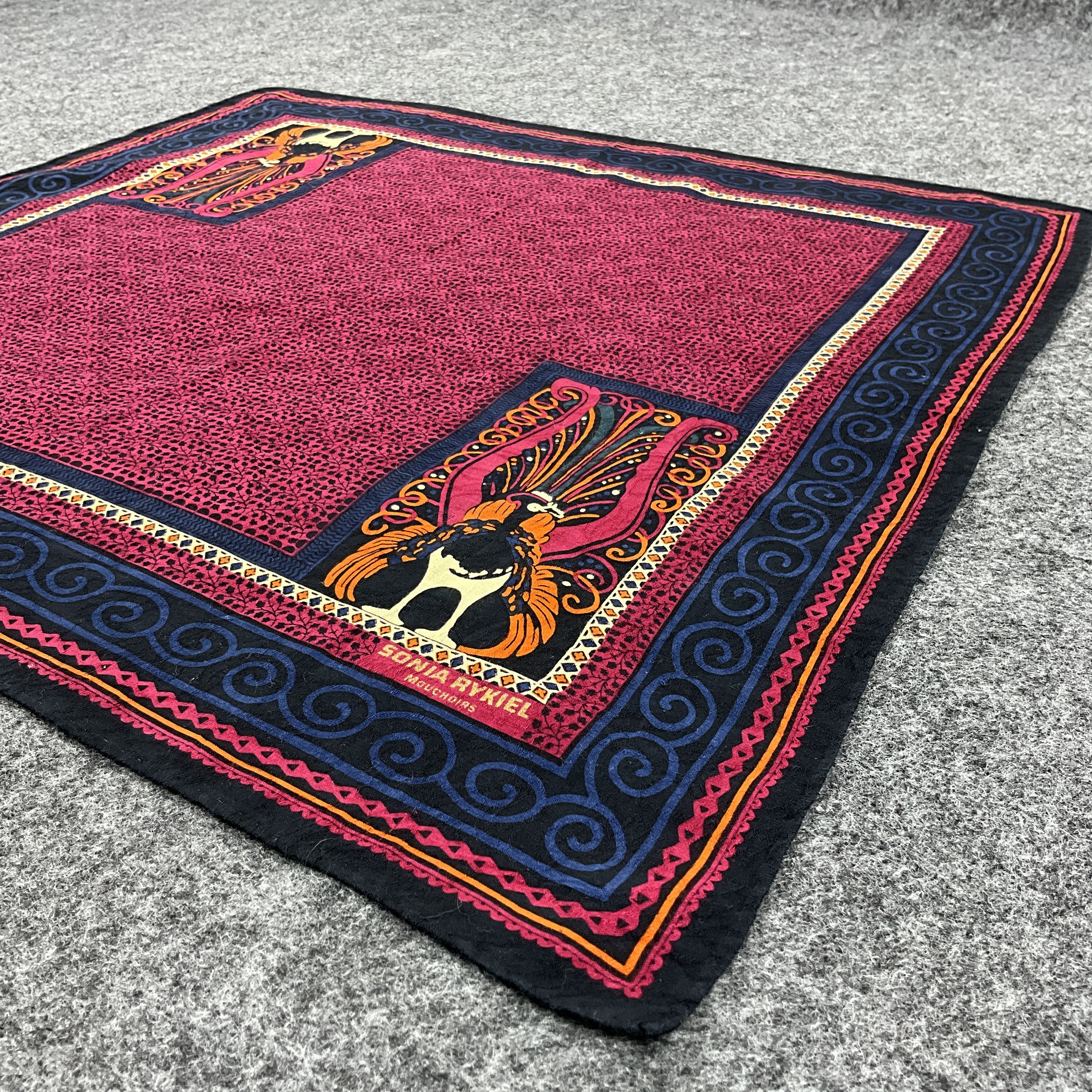 Sonia Rykiel × Vintage Sonia Rykiel Handkerchief / Bandana / Neckerchief B052 Size ONE SIZE - 6 Thumbnail