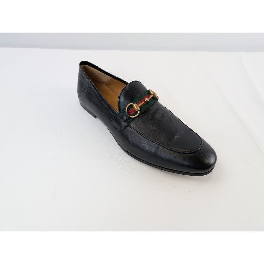 Gucci o1rshd1 Gnello Plonge Leather Loafer Boots in Nero Size US 11.5 / EU 44-45 - 3 Thumbnail