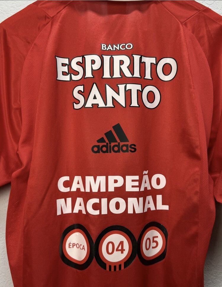 Adidas Adidas Vintage Benfica 2004 Spain Jersey Soccer Football Tee Size US S / EU 44-46 / 1 - 8 Thumbnail
