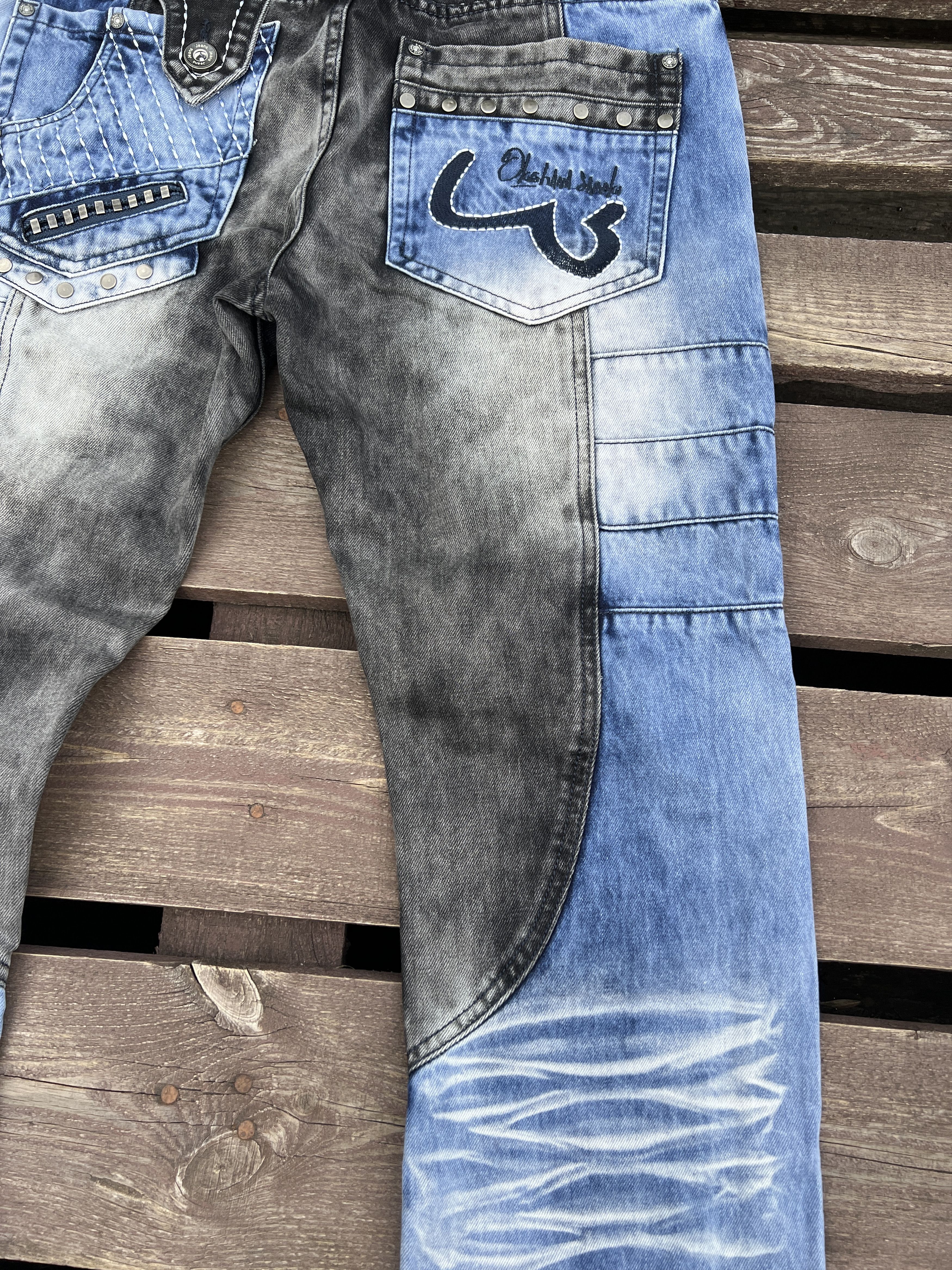 Japanese Brand Japrag Japan Denim Japanese Style Vintage Avant Garde jeans Size US 31 - 12 Thumbnail