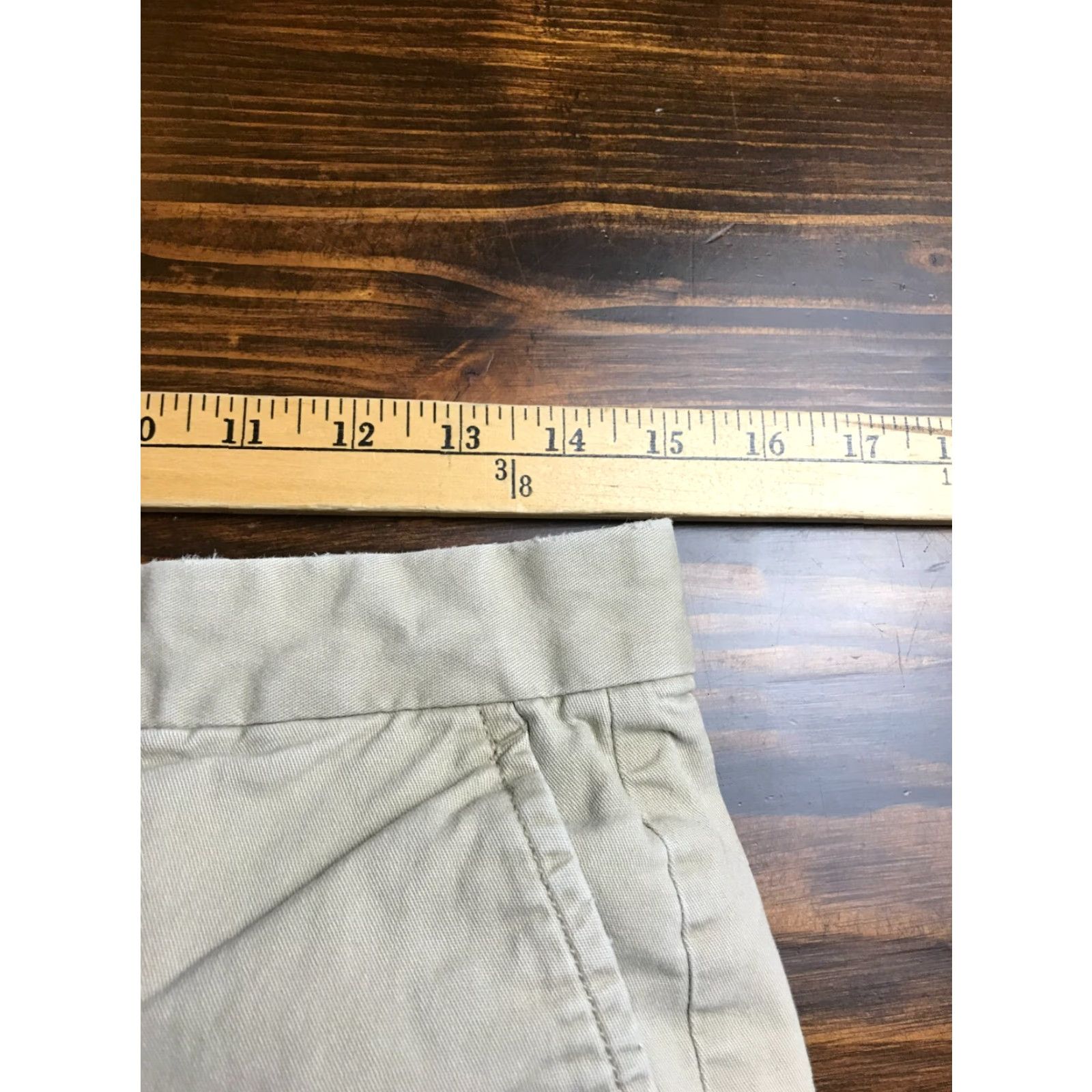 Old Navy Old Navy Pants Men's 30x30 Tan Straight Built in Flex Flat Front Chino Casual Travel Regular Size 30 Brown Inseam 30 in Mens Size US 30 / EU 46 - 4 Thumbnail