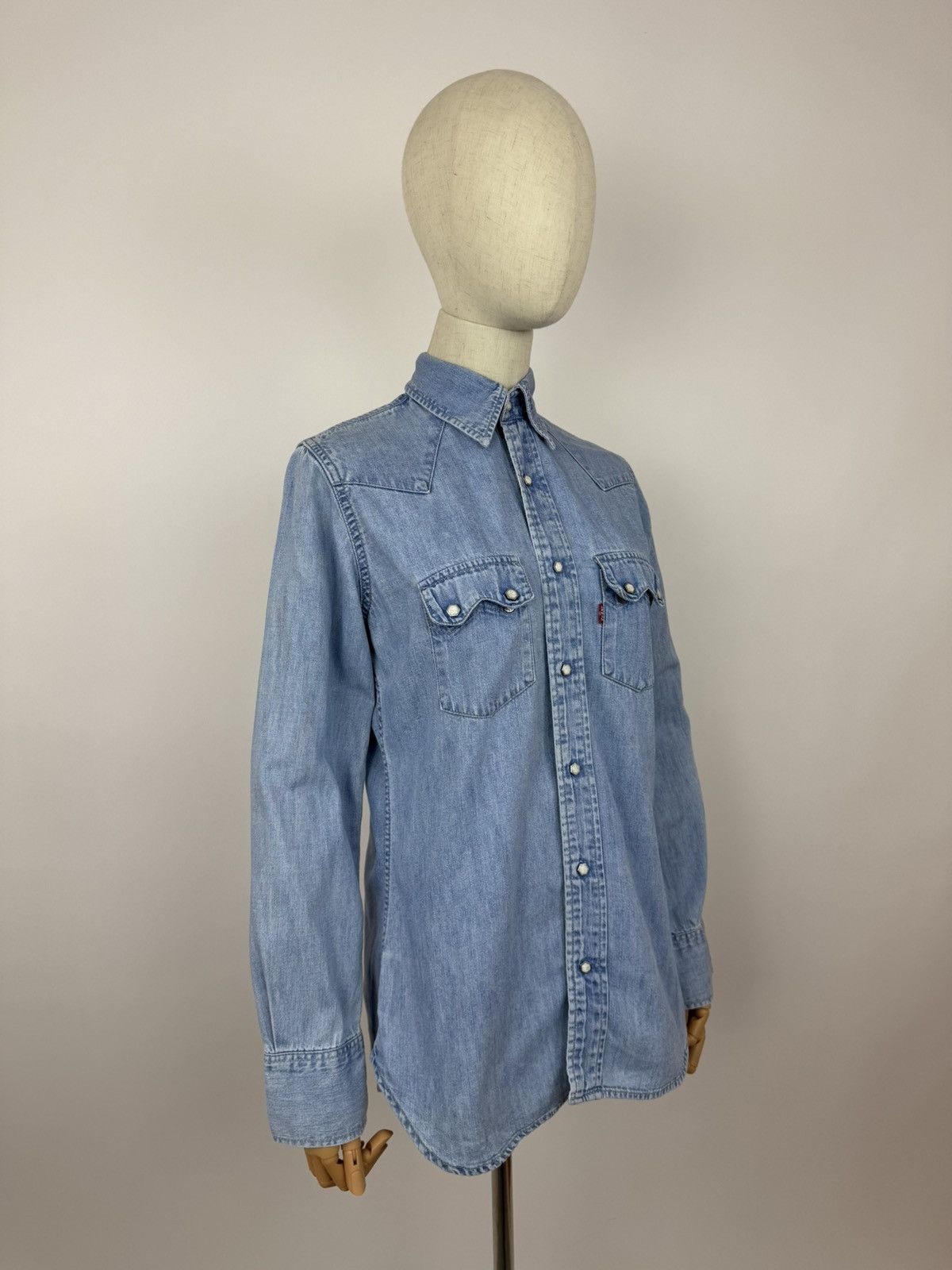 Levi's Levis Denim Shirt Western Vintage Button Up Womens Size S Size S / US 4 / IT 40 - 4 Thumbnail