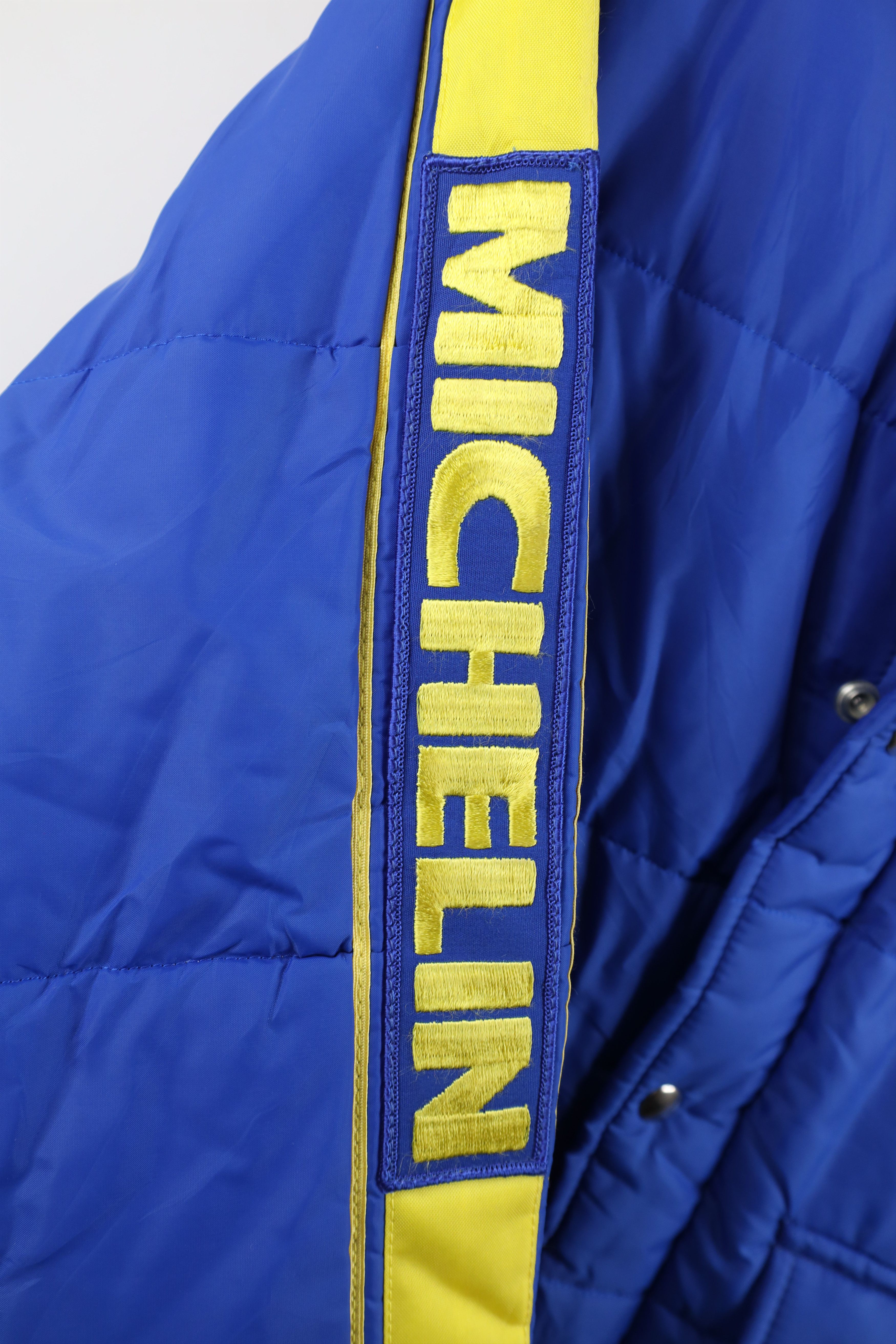 Vintage Vintage 70s Michelin Man Tires Full Zip Puffer Jacket Size US L / EU 52-54 / 3 - 5 Thumbnail
