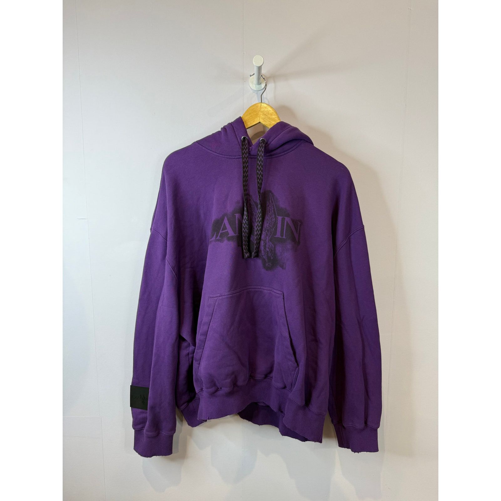 Lanvin Lanvin Hoodie Purple Used Small (Fits Big) Size US S / EU 44-46 / 1 - 2 Thumbnail