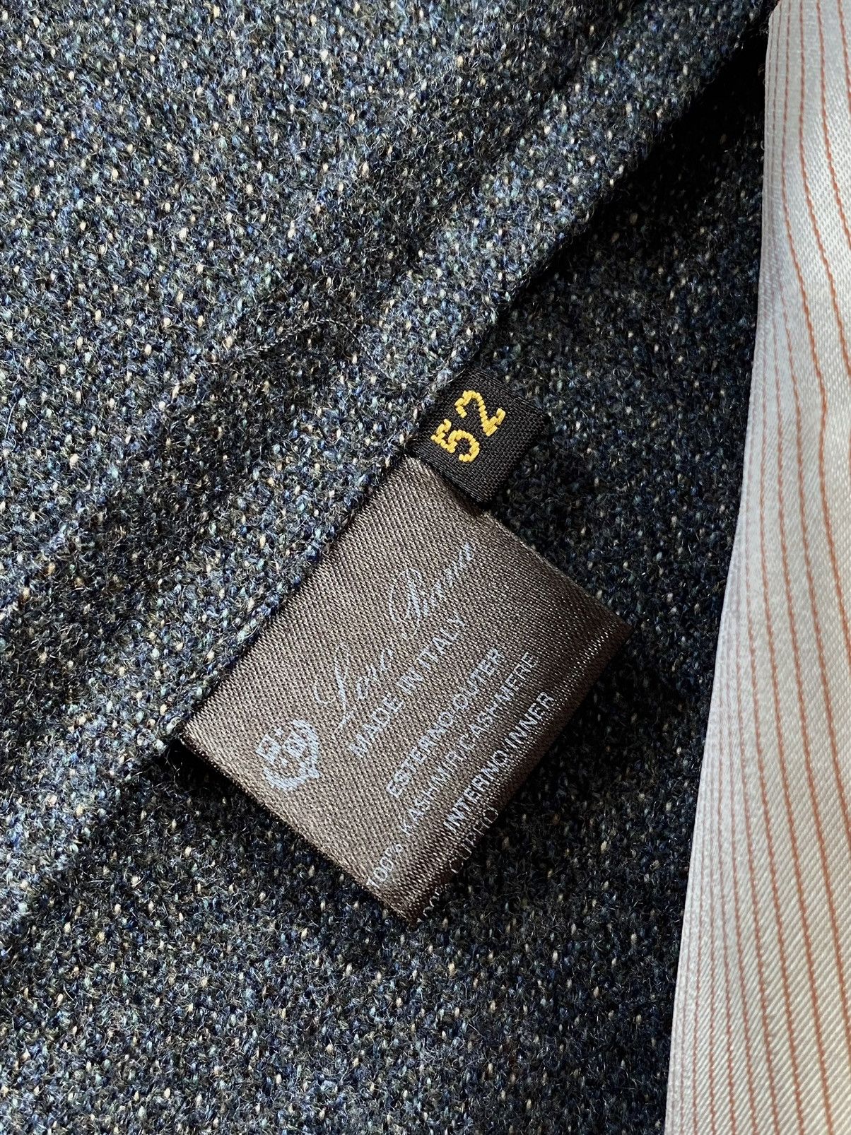 Loro Piana 🔥RRp 3740$ Loro Piana 100% Cashmere Goatskin Grey Blazer Size 42R - 16 Thumbnail