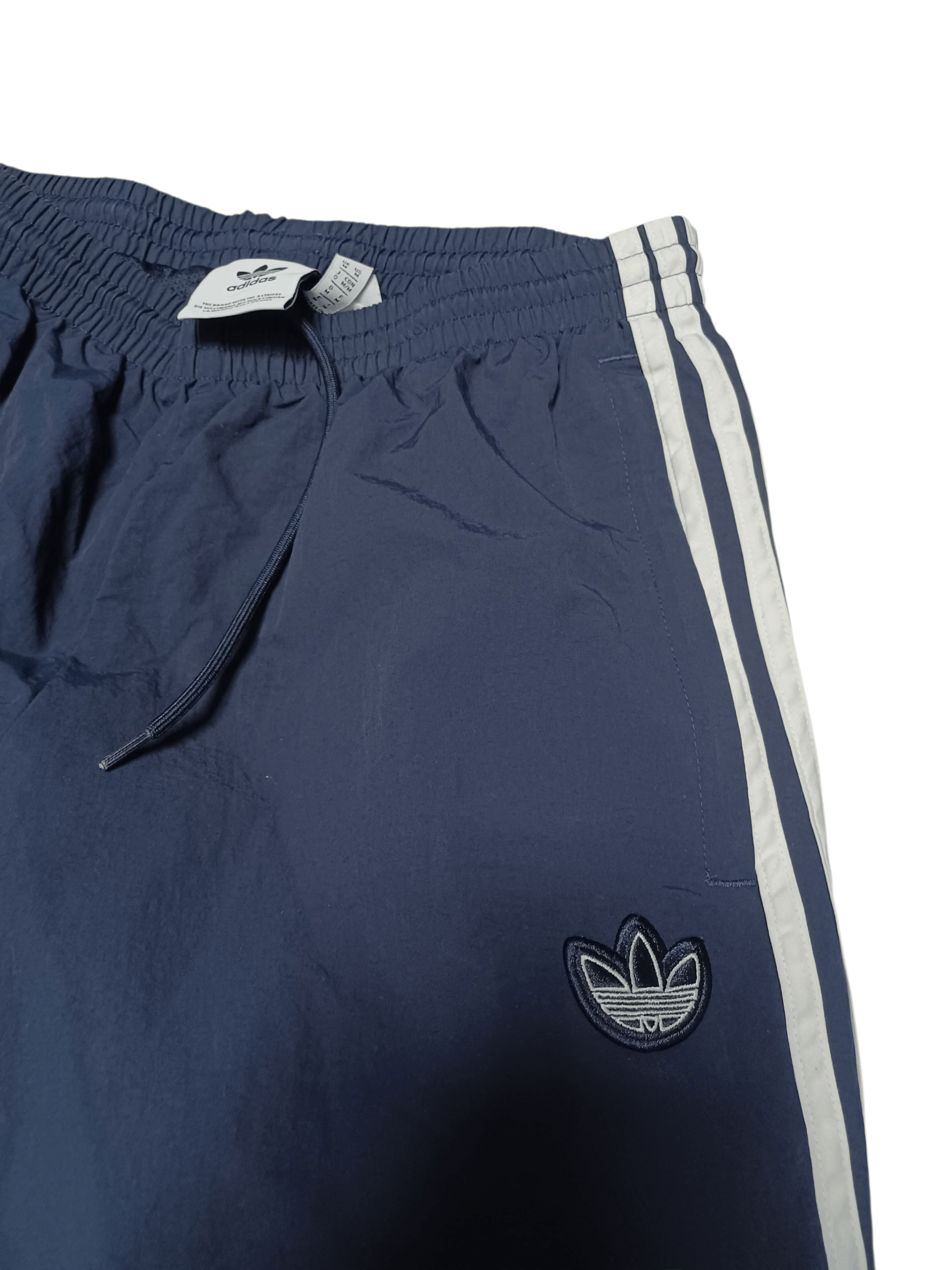 Adidas ADIDAS ORIGINALS NYLON TRACK PANTS DRILL SPORTSWEAR Size US 32 / EU 48 - 2 Thumbnail