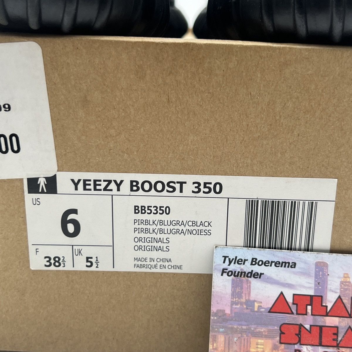 Adidas Yeezy boost 350 pirate black Size US 6 / EU 39 - 6 Thumbnail