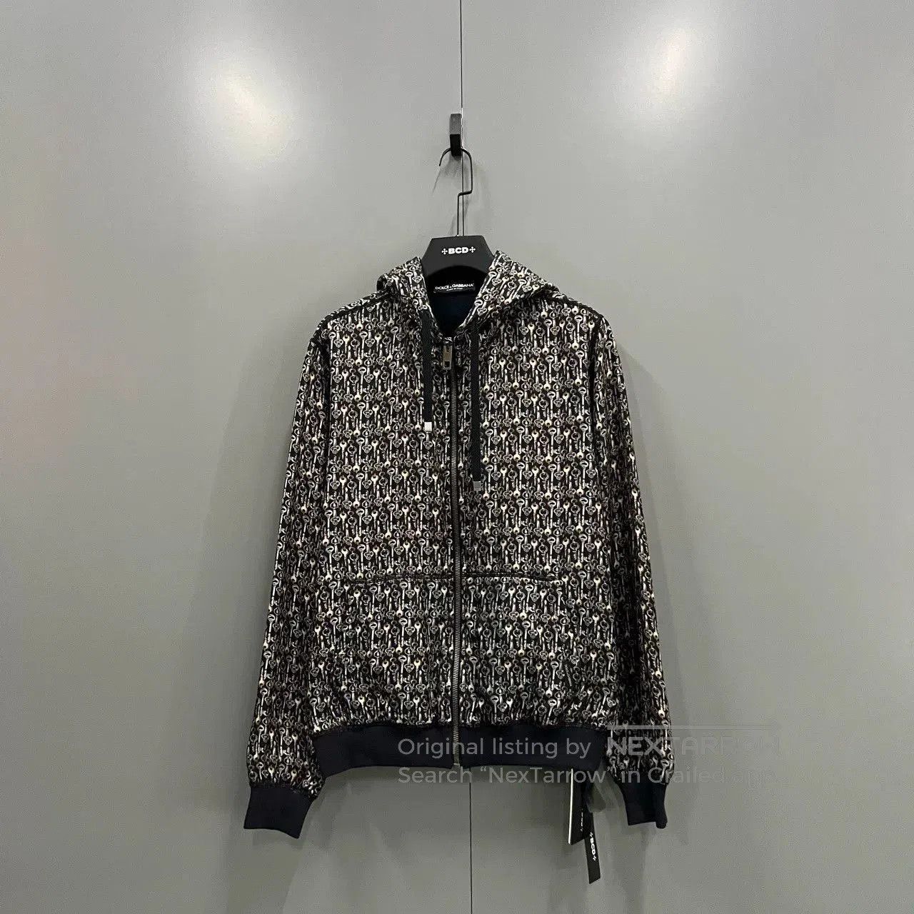 Dolce & Gabbana dolce gabbana key pattern zip hoodie. Size US L / EU 52-54 / 3 - 1 Thumbnail
