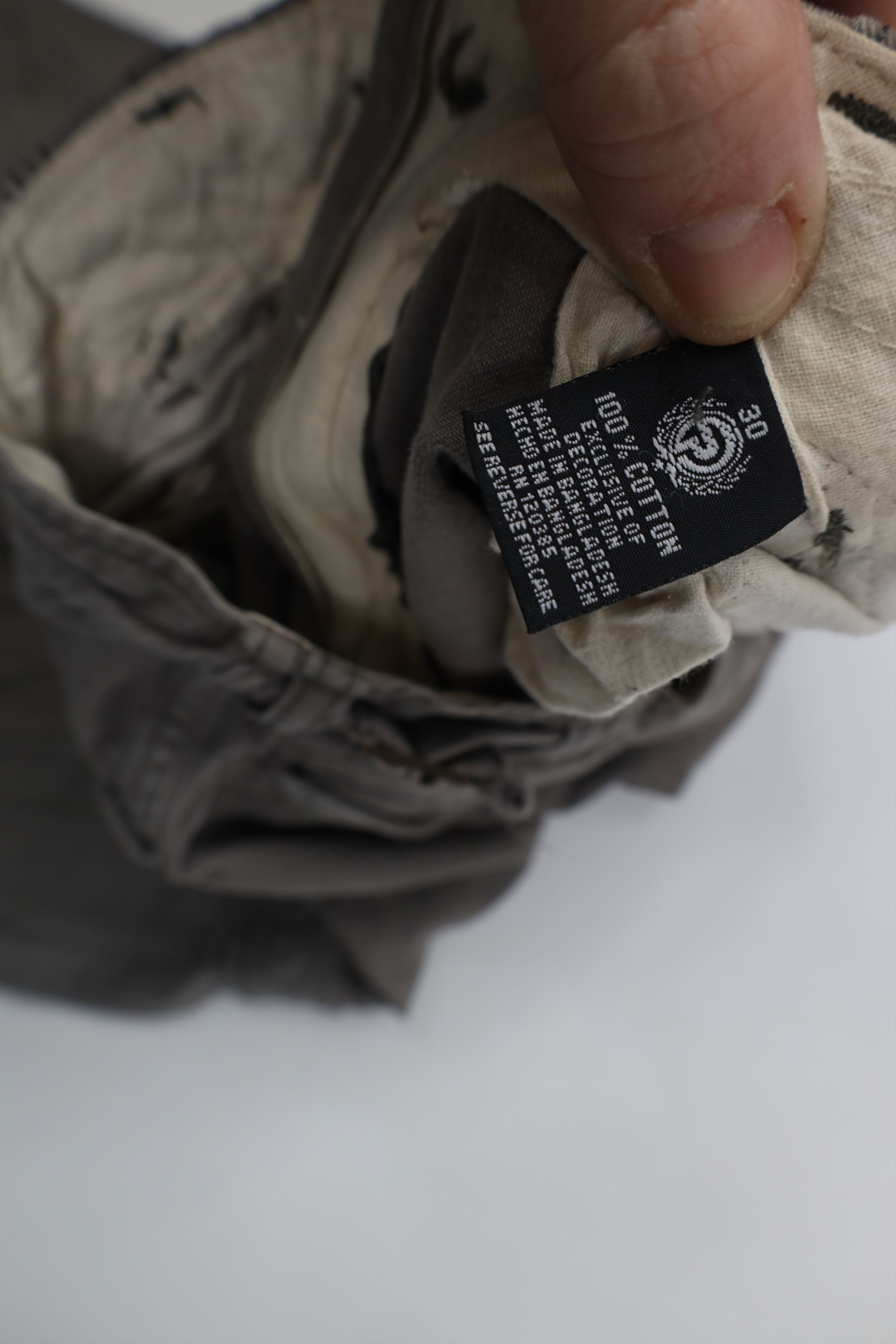 Vintage Vintage Y2K P Miller Relaxed Fit Cargo Pants Gray Cotton Size US 30 / EU 46 - 12 Thumbnail