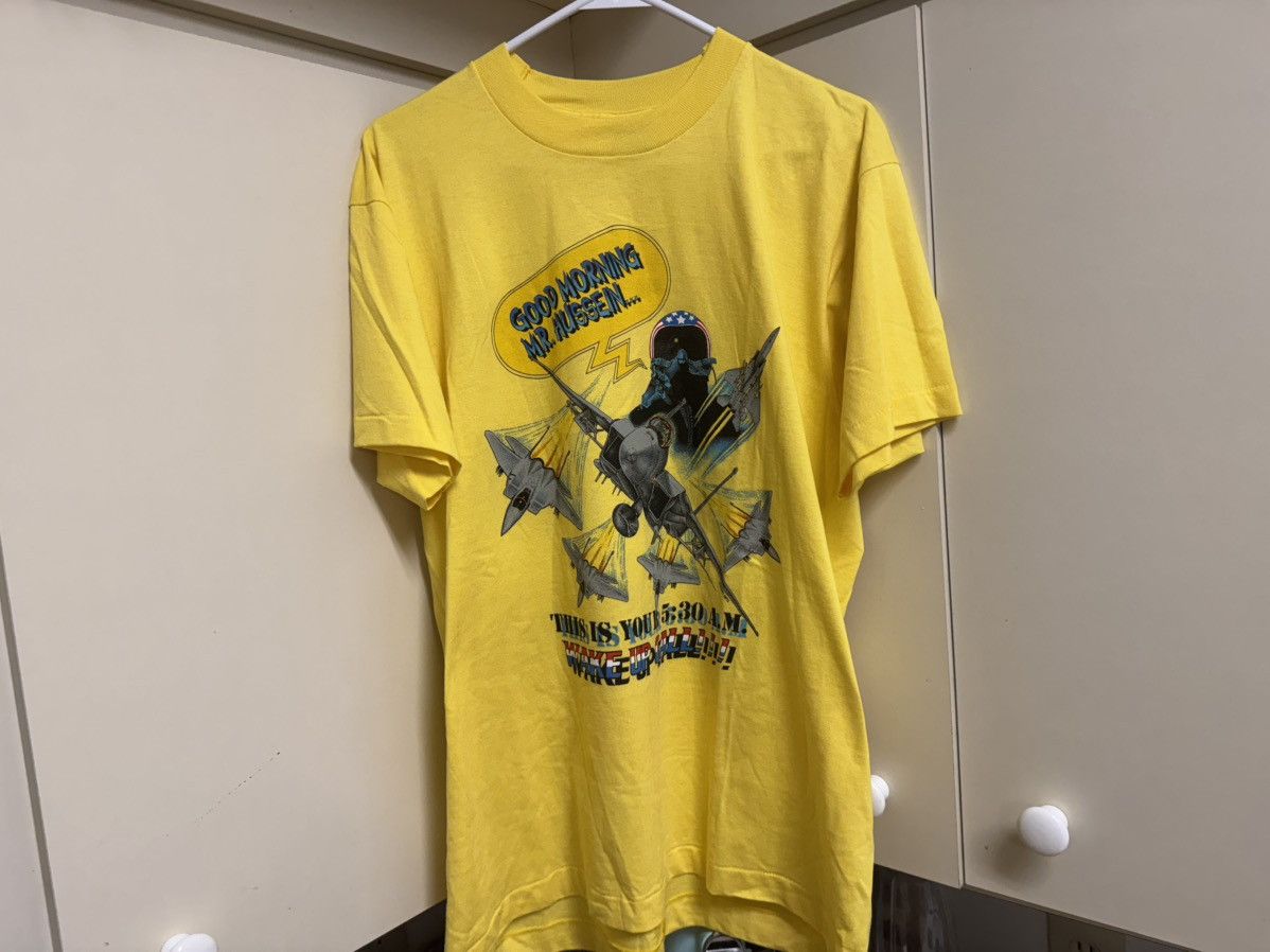 Vintage Vintage 1991 Gulf War Desert Storm Screen Stars Tee XL NWT L Size US XL / EU 56 / 4 - 13 Thumbnail