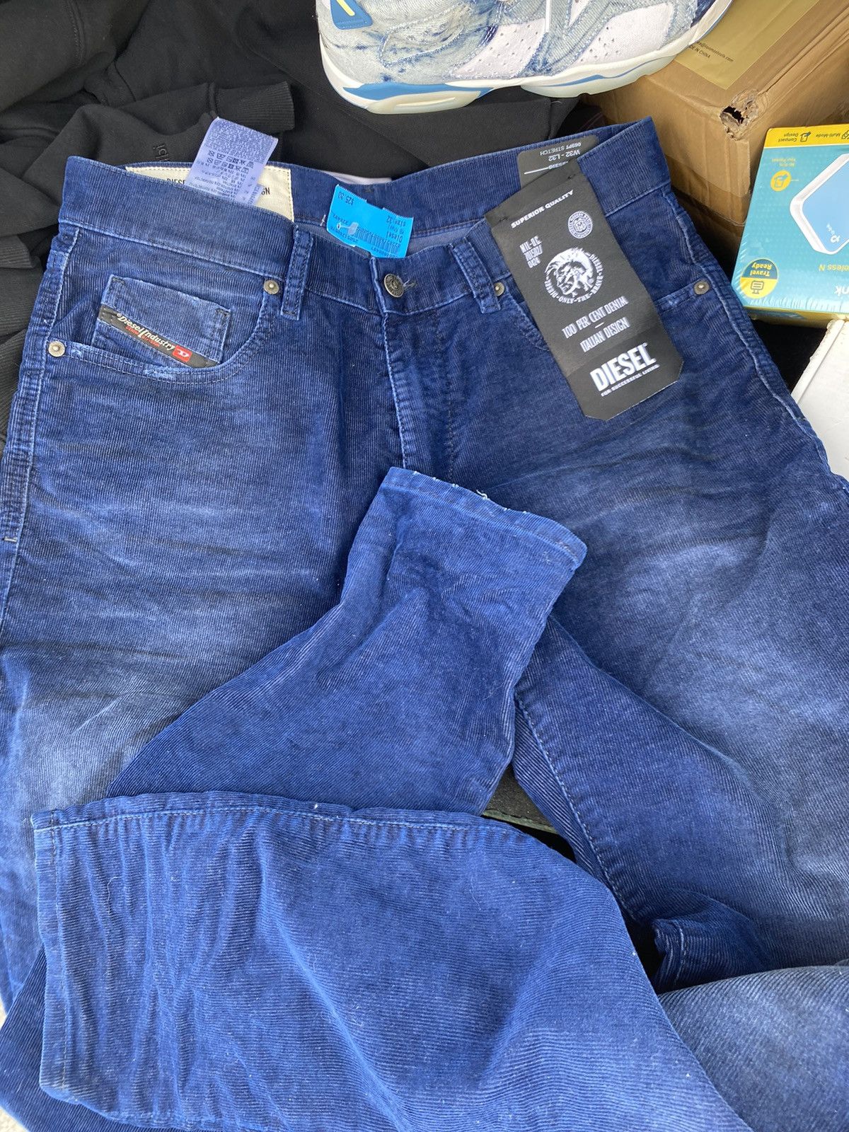 Diesel Corduroy Diesel Jeans 32x32 New Size US 32 / EU 48 - 5 Thumbnail